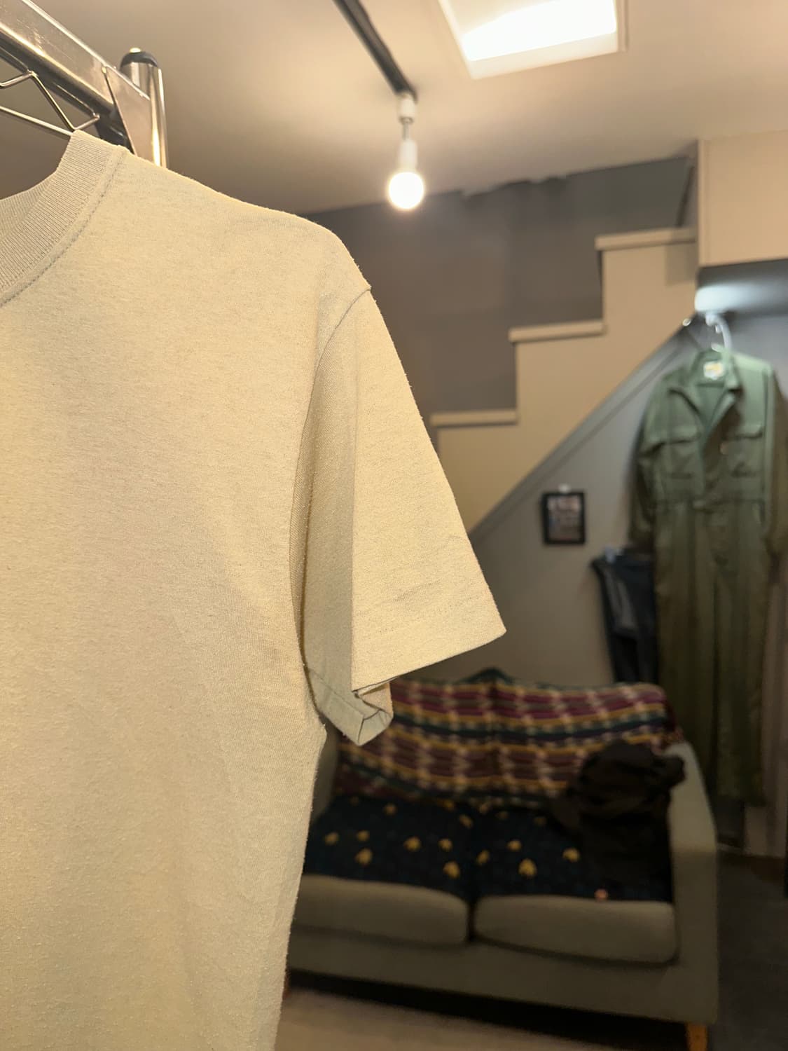 American Duke material cotton beige T 상품이미지5