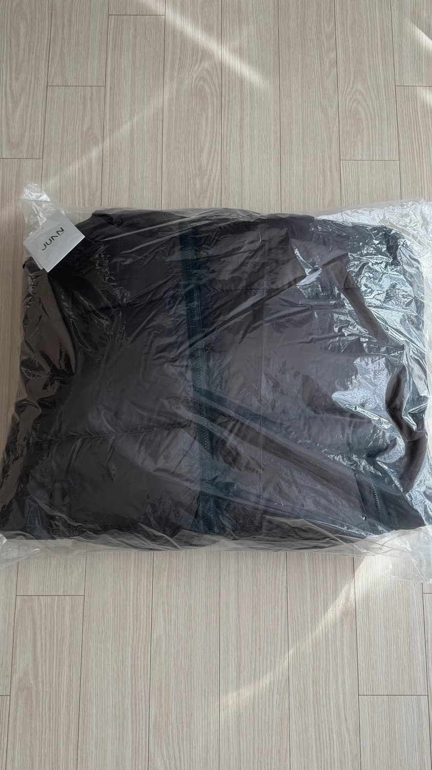 마이크로 립스탑 덕다운 패딩 / 브라운 S 상품이미지2