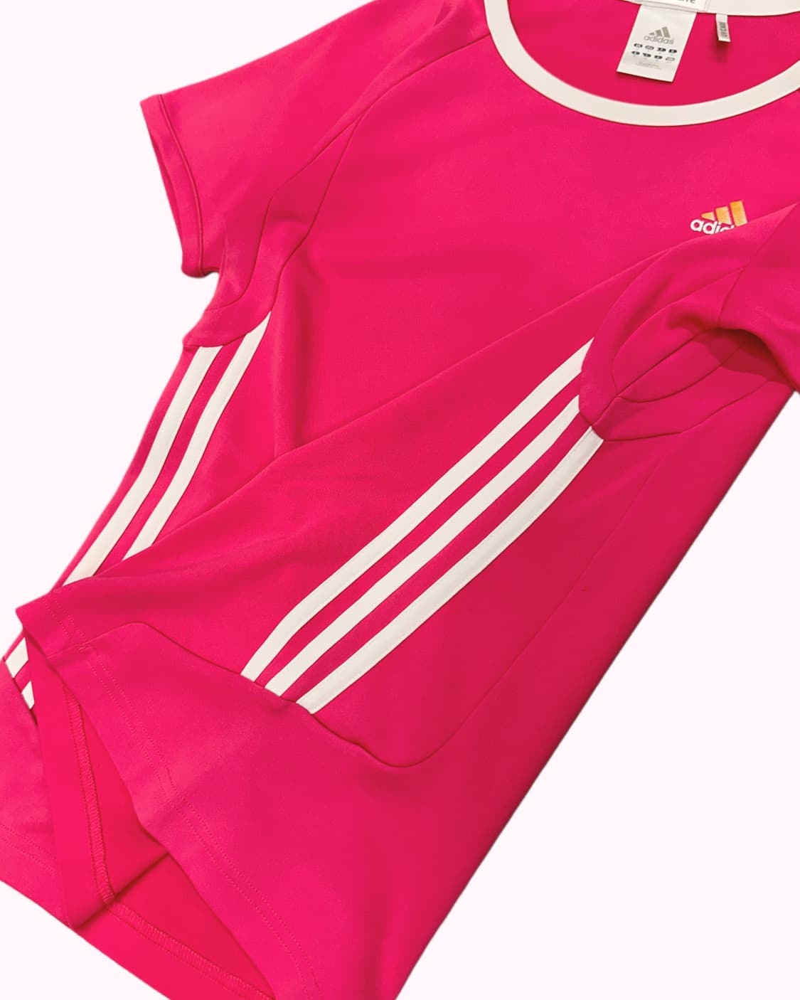 sporty pink logo t-shirt 상품이미지3