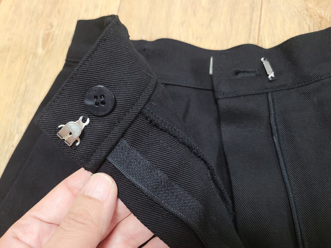 르바(LEVAR) 코튼 라운드 치노팬츠 55 새상품 상품이미지6