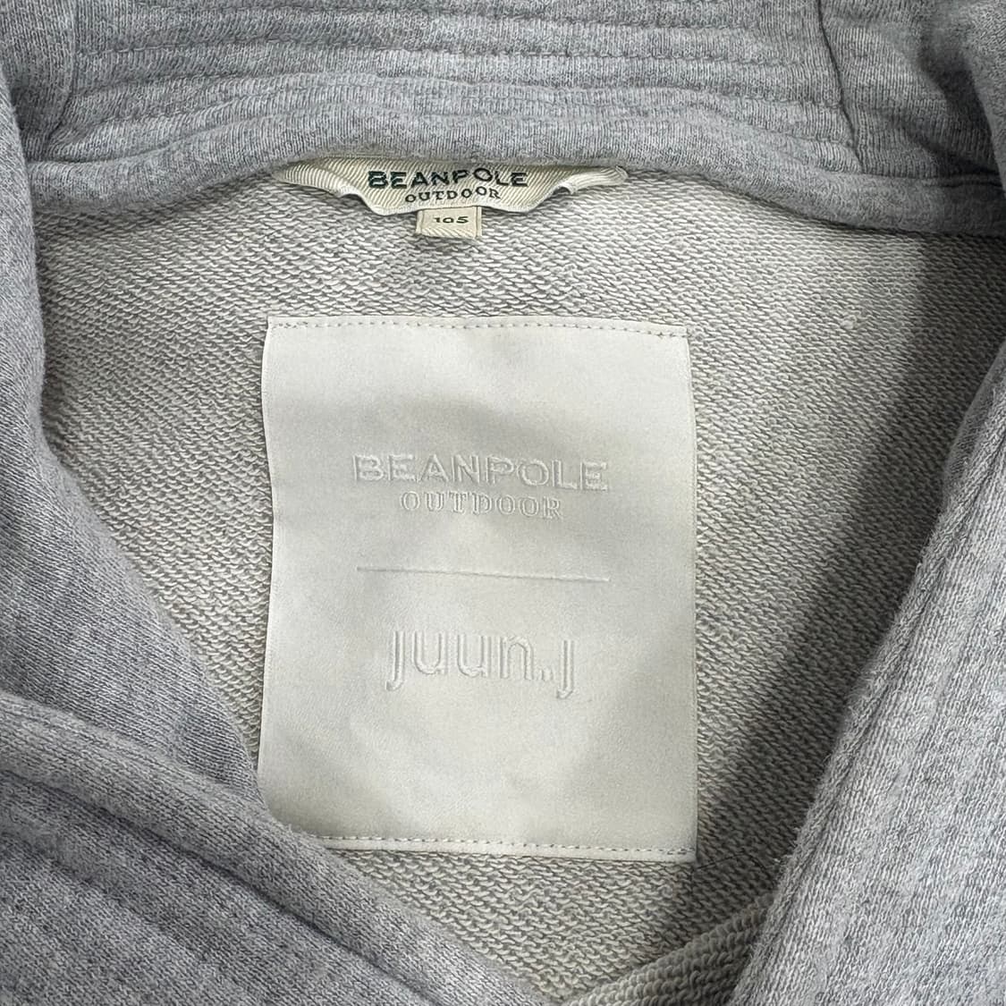 빈폴X준지 로즈휠 자수로고 후드티 상품이미지4