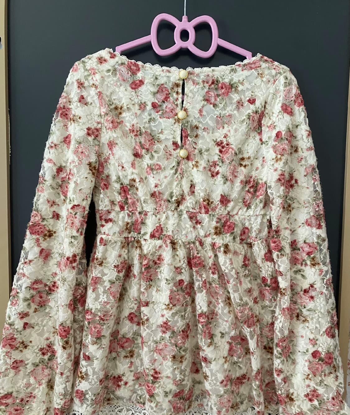 리즈리사 핀터깔 플로럴 히메카지 원피스  상품이미지2