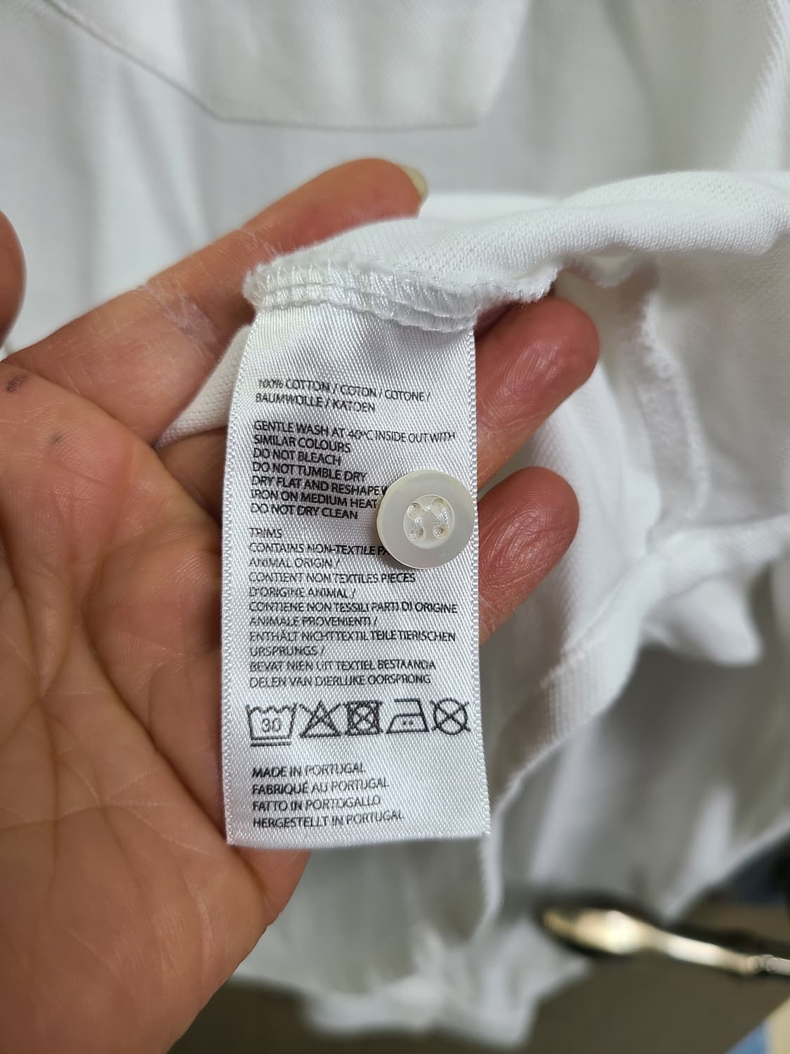 선스펠 화이트셔츠 xxl 상품이미지5