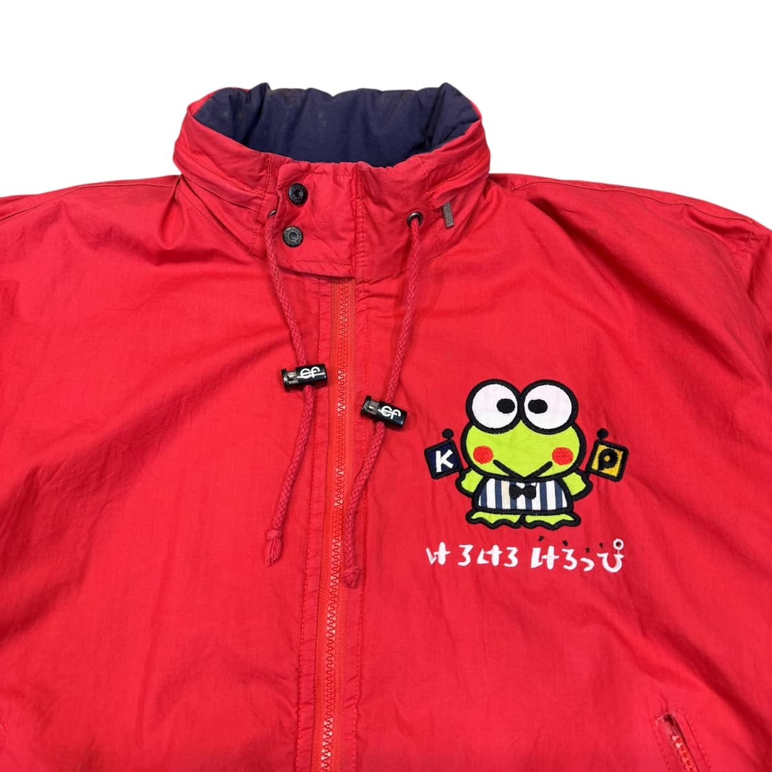90s 케로케로 캐로피 제팬 블루종 자켓 (L)   상품이미지2