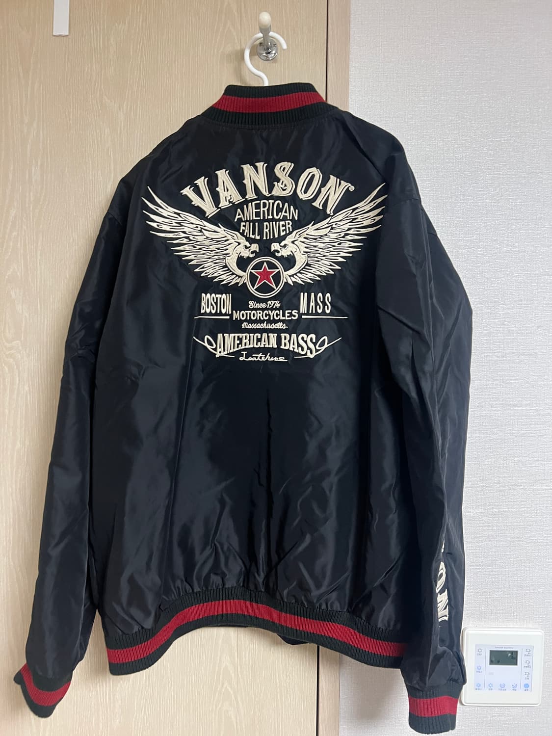 XXL) vanson 밴슨 리버서블 스카잔 상품이미지2