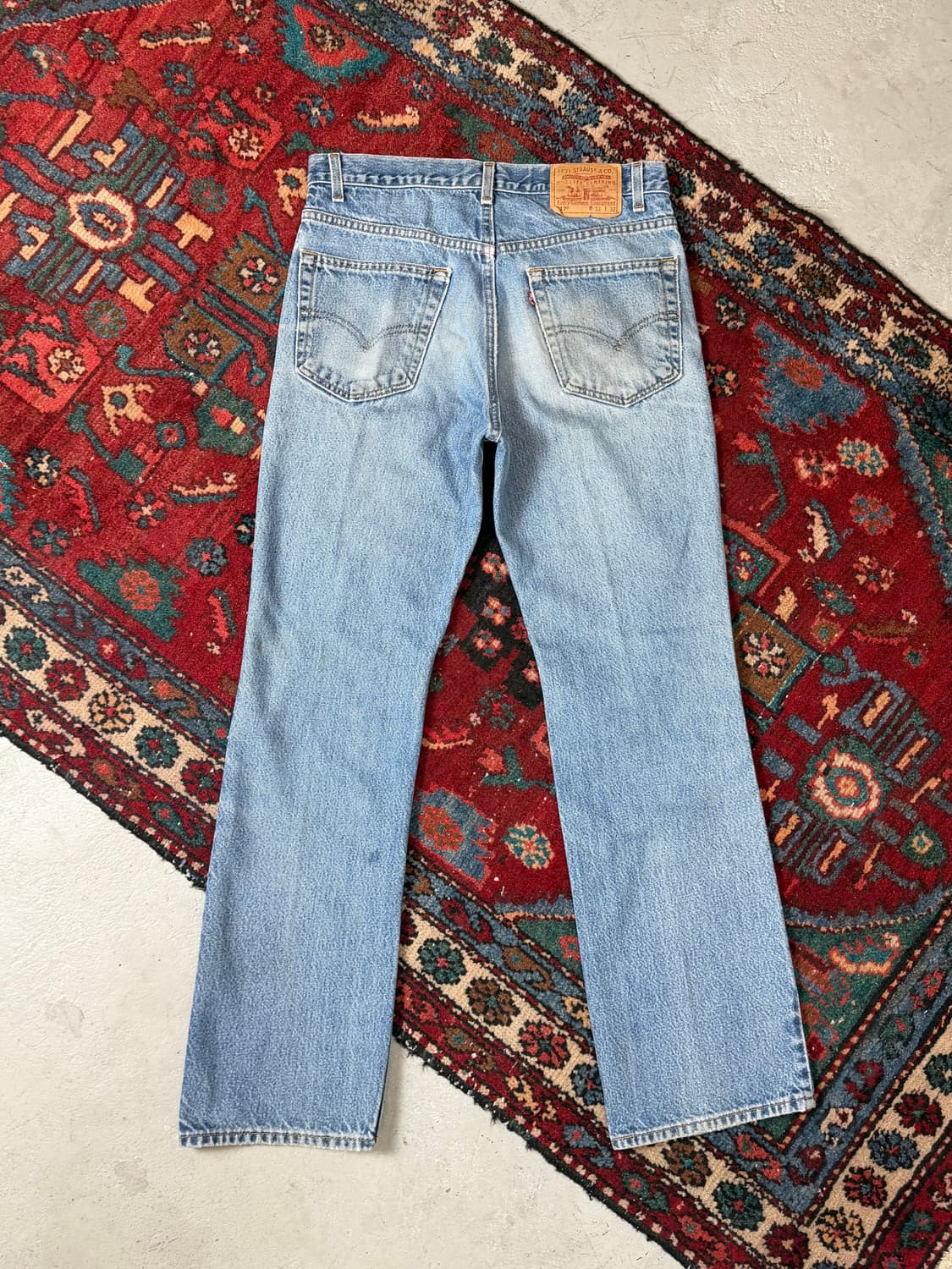 90's USA Made 빈티지 리바이스 517 오렌지탭 상품이미지4