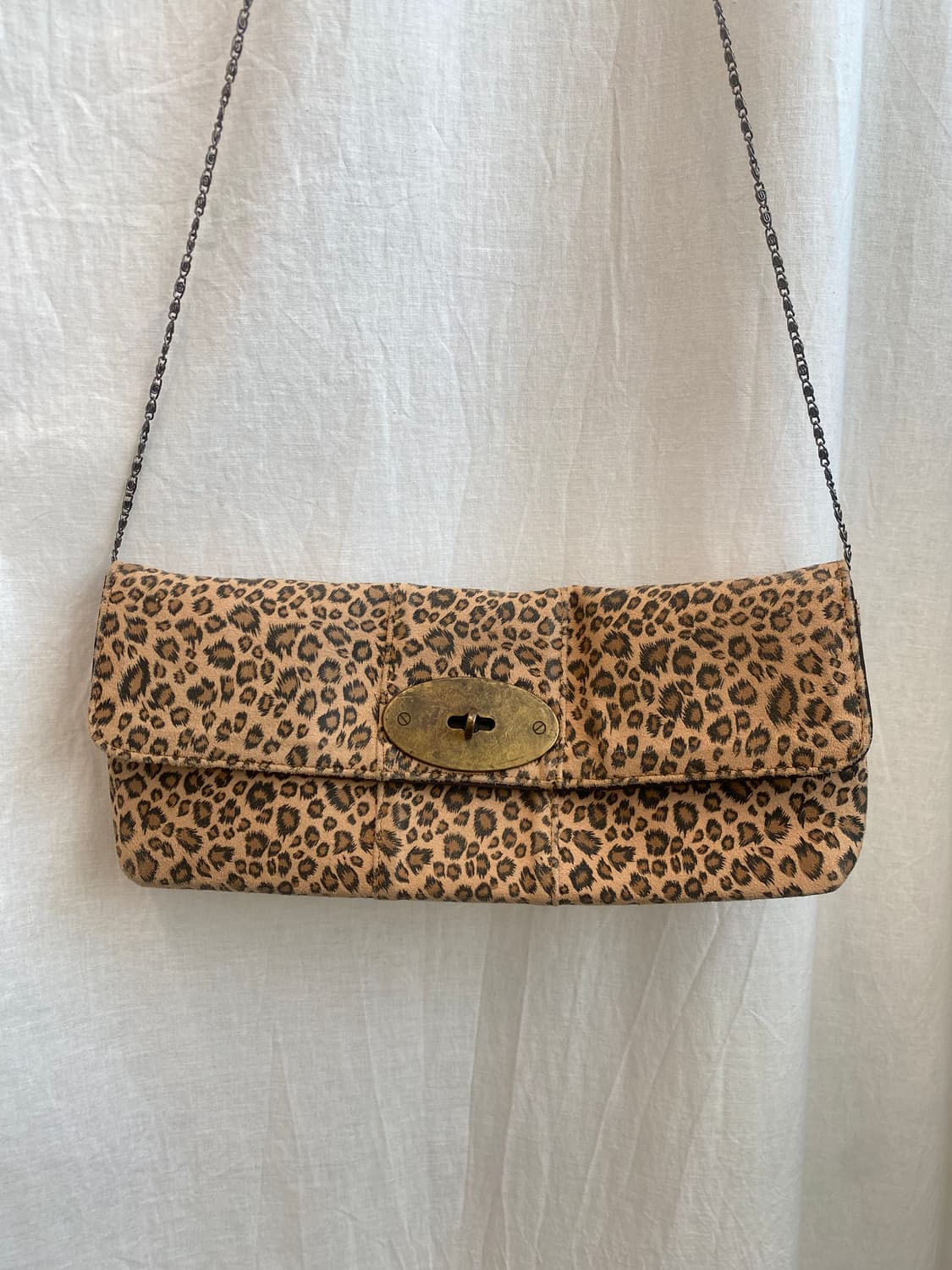 레오파드 크로스백&클러치백 상품이미지1