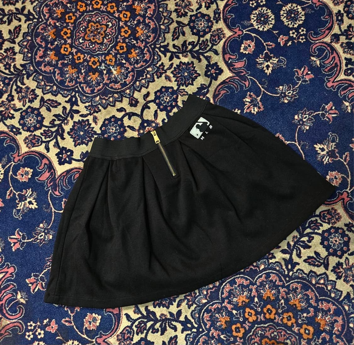 엠엘비(MLB) 밴딩 주름 미니스커트 상품이미지1