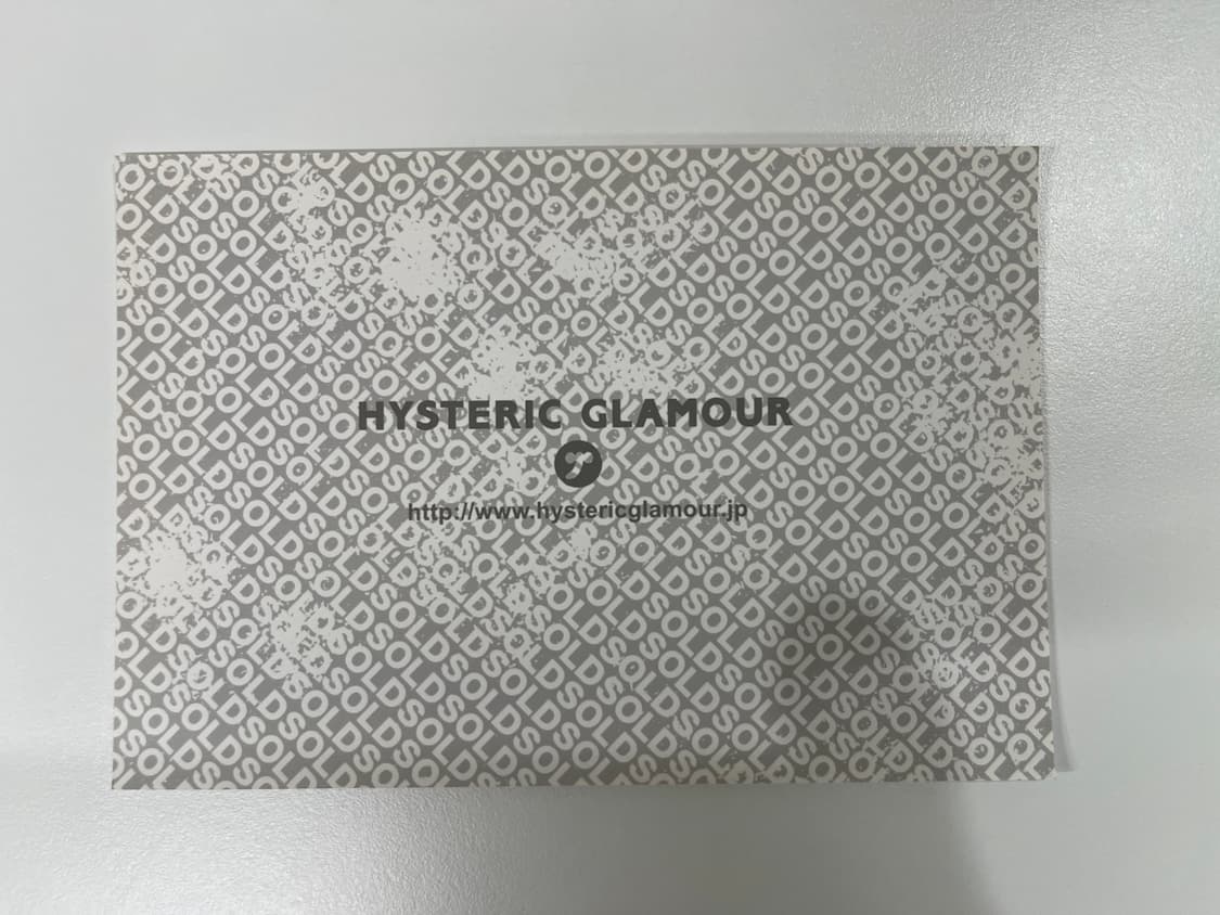 히스테릭글래머 한정판 아트 포토 14번 AD2005 HYSTERIC 상품이미지2