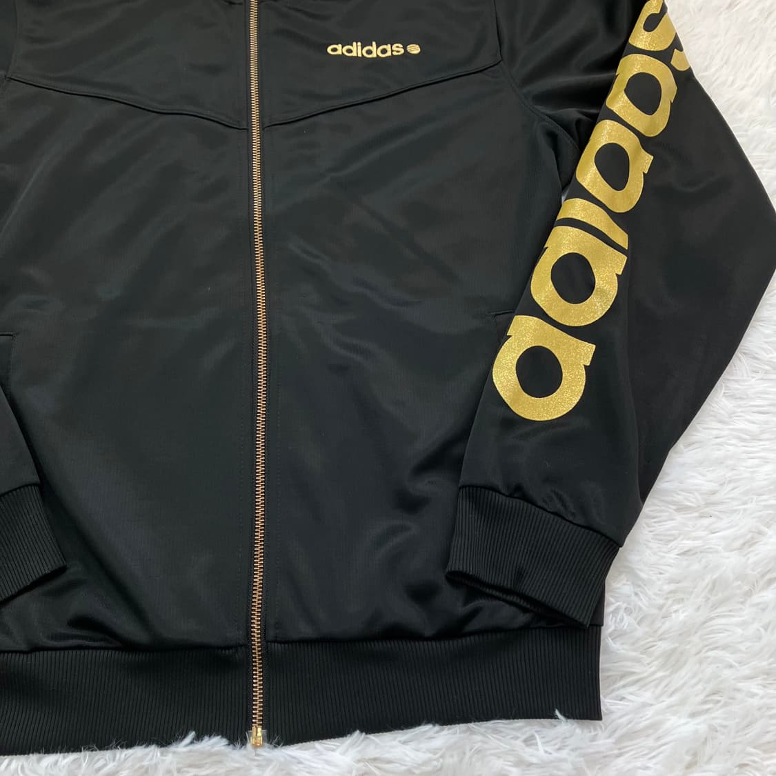 아디다스 골드 레터링  저지 763 y2k 스트릿 갸루 펑키 일본빈티지  상품이미지4