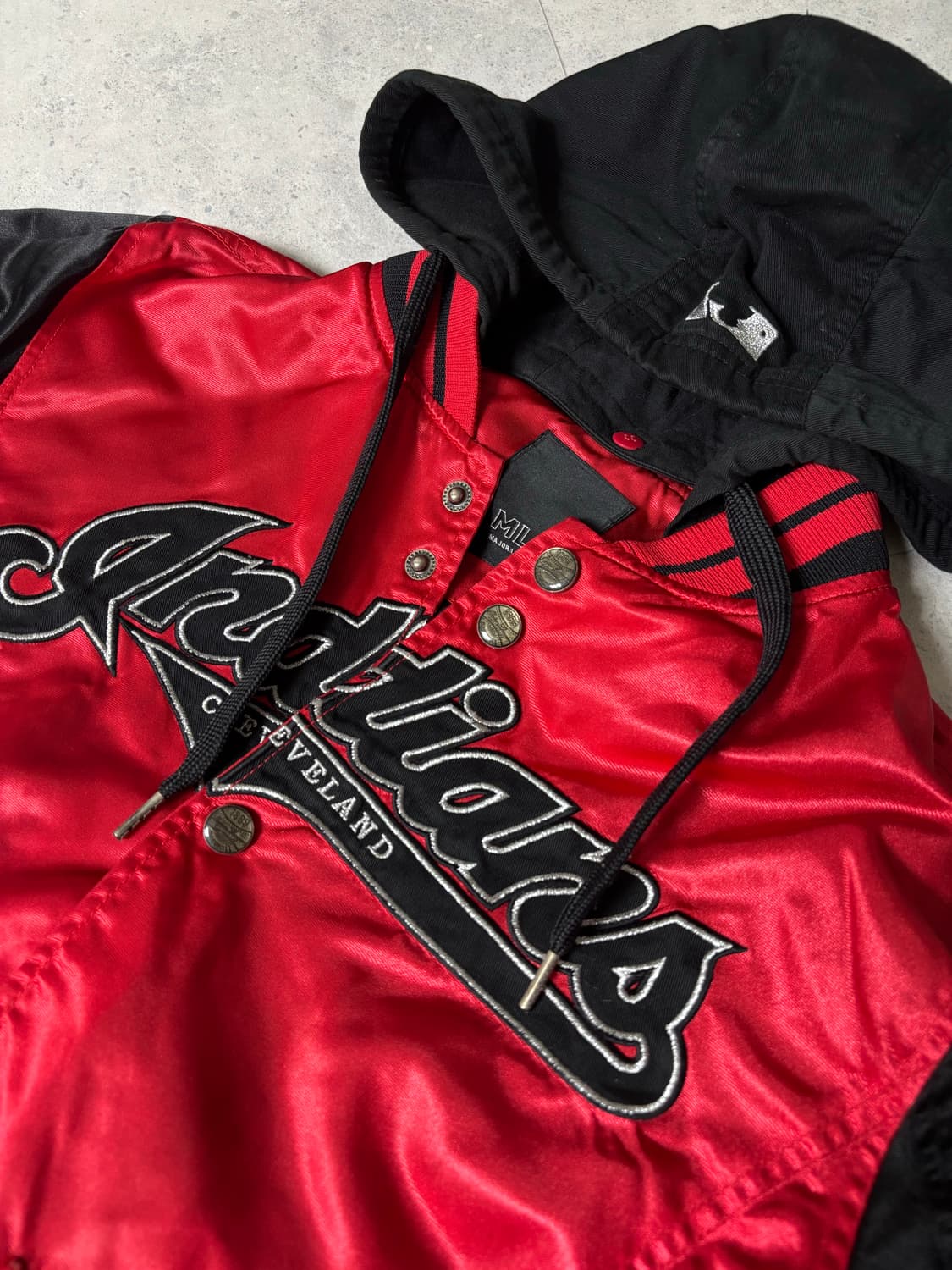 MLB 클리블랜드 인디언스 바시티자켓 상품이미지1