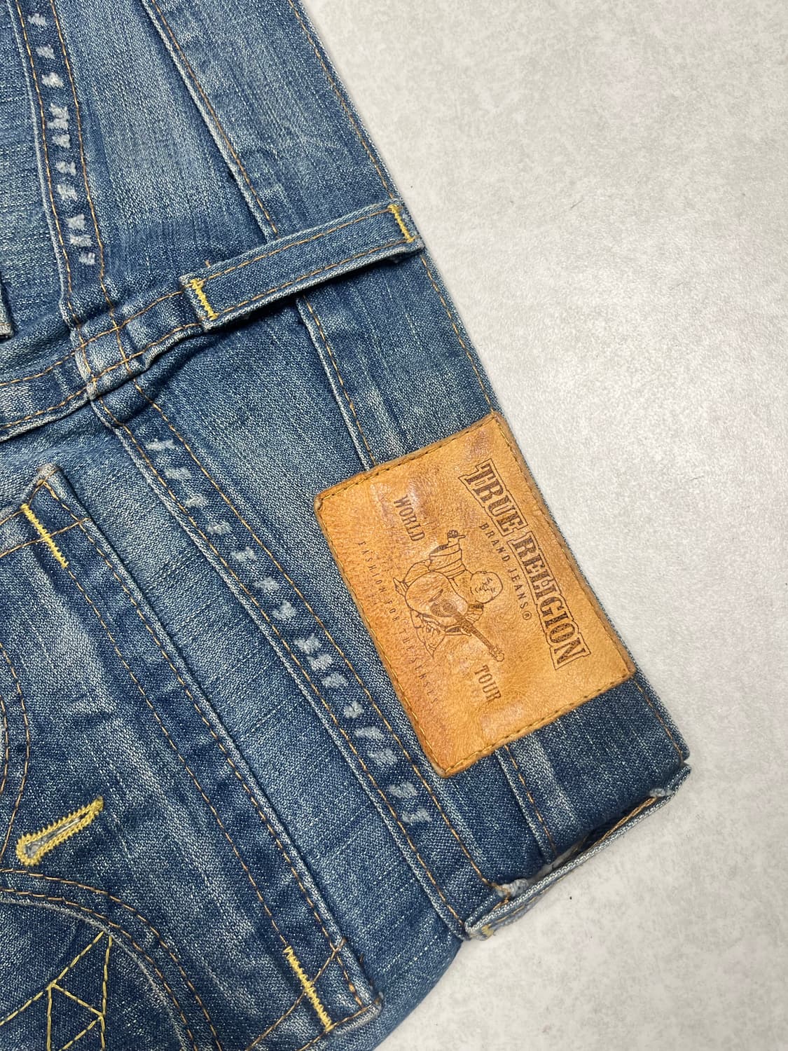 트루릴리전 y2k 부츠컷 데님팬츠 29 상품이미지6