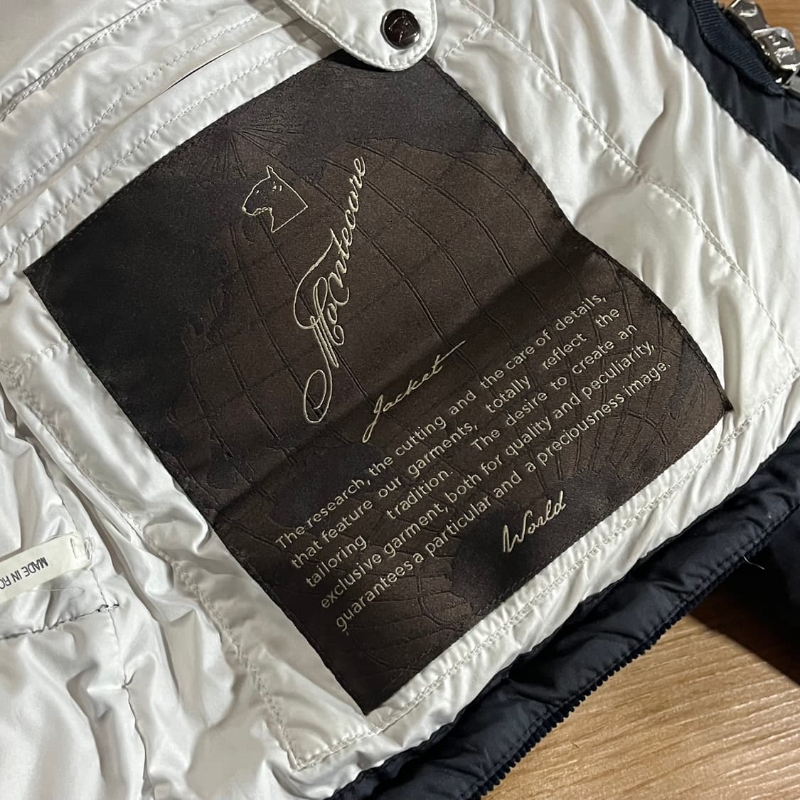 [105] 몬테꼬레 코듀로이 구스패딩 상품이미지9