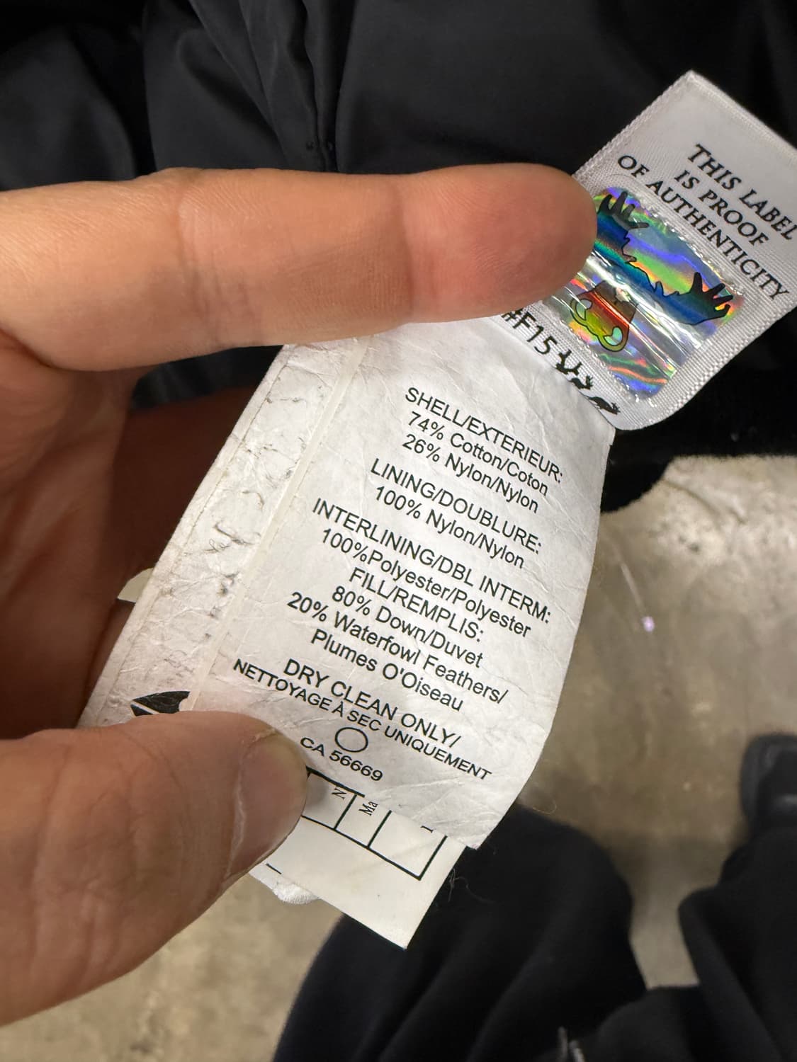 무스너클 정품 여성 봄버 패딩 아이보리 스몰 상품이미지8