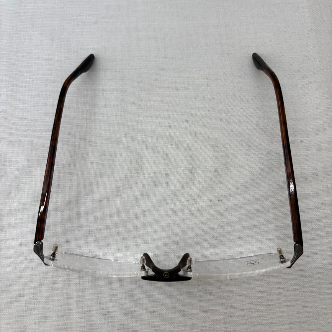 벤츠 브라운 무테 안경 상품이미지2