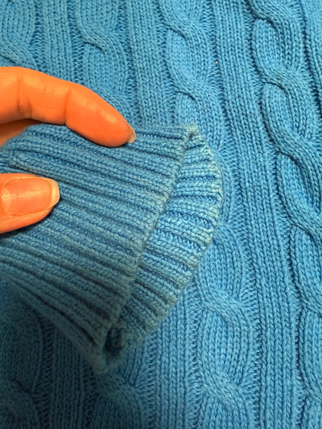 beams plus 블루 니트 M 상품이미지5