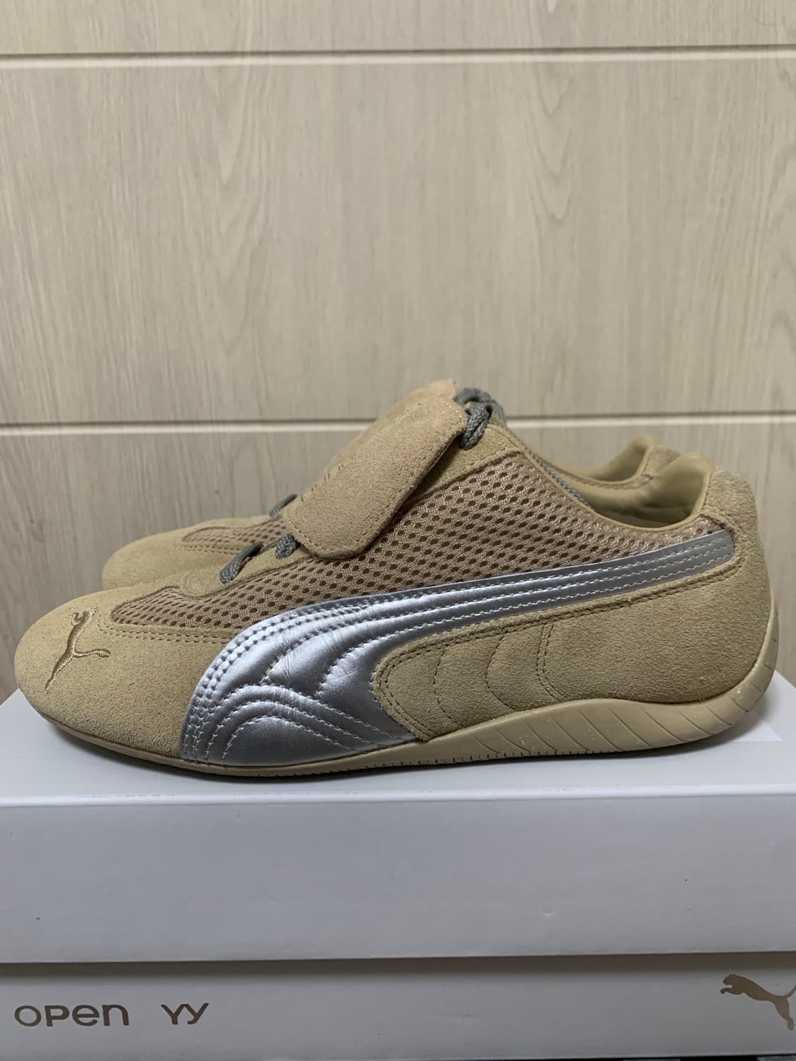 푸마 x 오픈 Yy 스피드캣 프레리 탄 매트 실버 상품이미지1