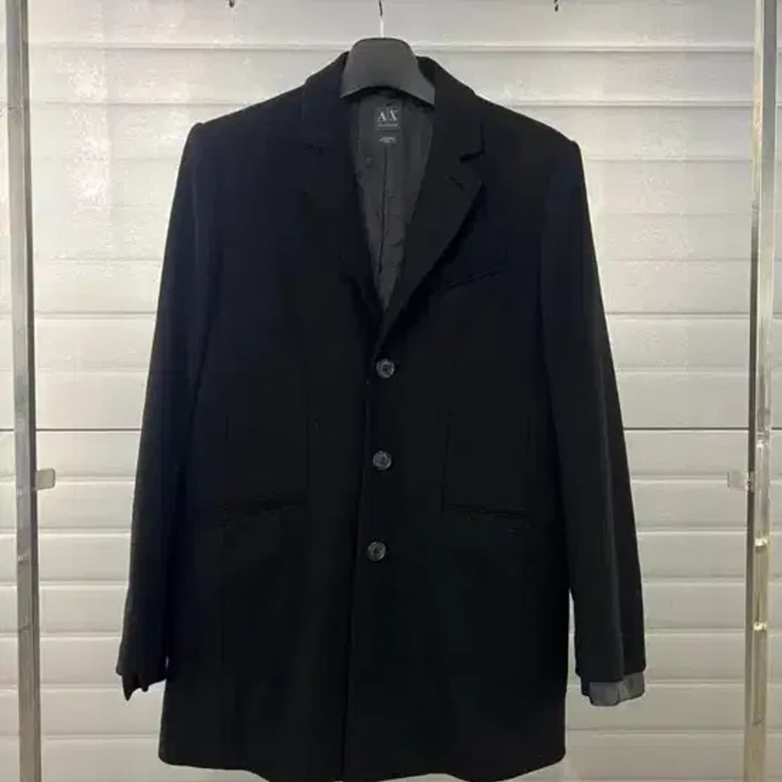 Armani Exchange 블랙 코트 M 상품이미지2