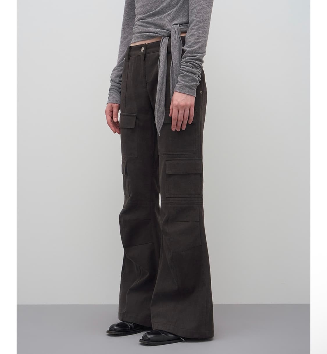 LCDC tm POCKET DETAIL BOOT CUT TROUSERS 상품이미지3