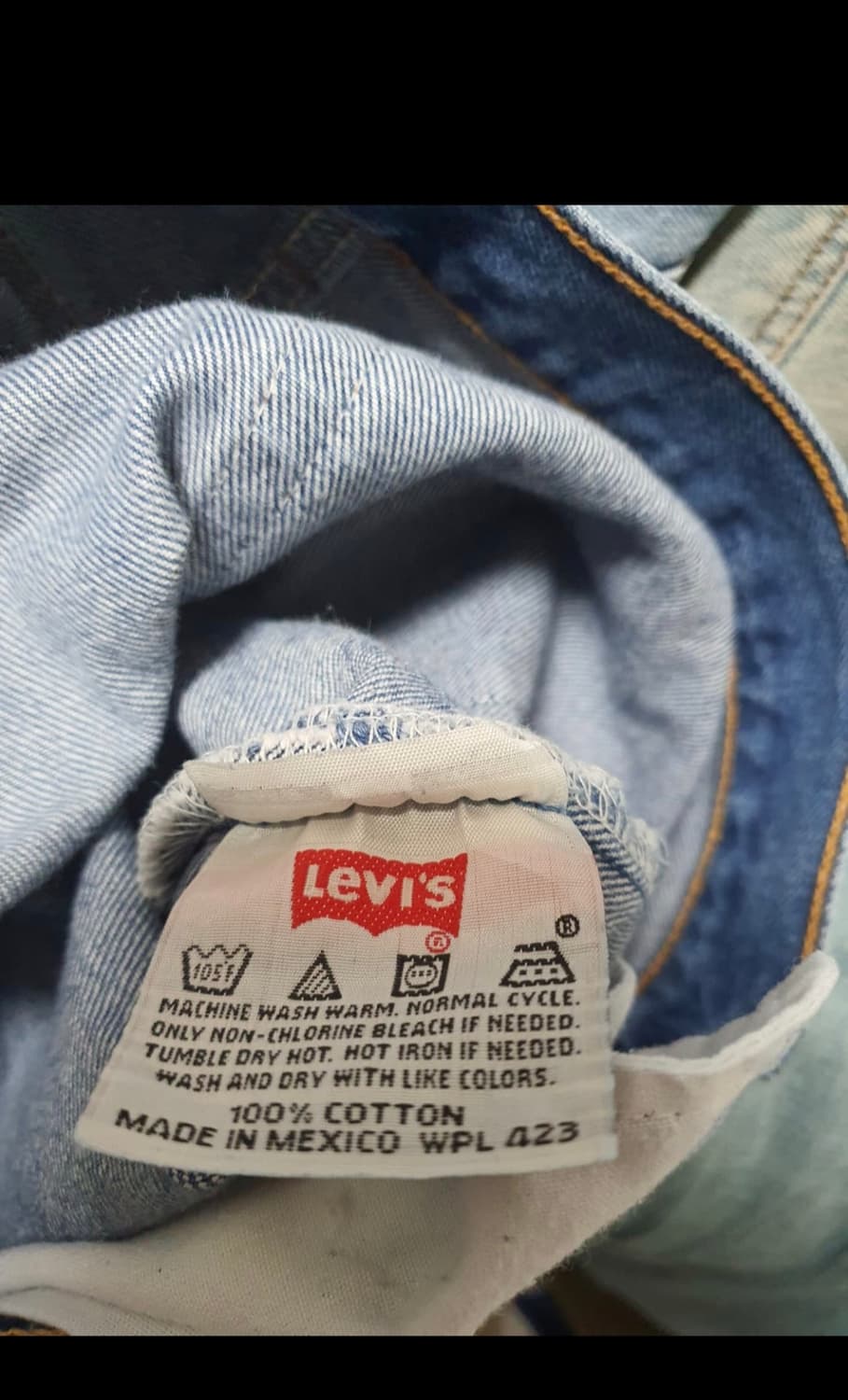 00년 리바이스 501 멕시코제 32x32린스드 판매합니다. 상품이미지5