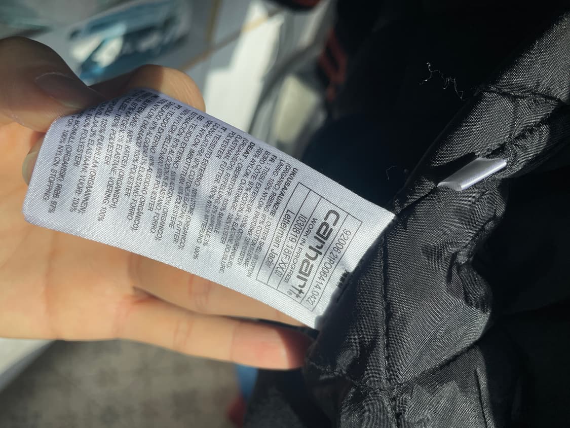 칼하트 레터맨 자켓 XL 상품이미지7