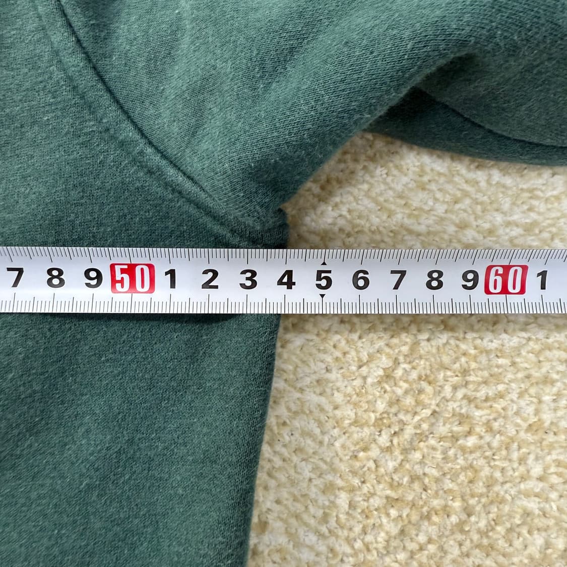 [L] US폴로에센 그린 기모 맨투맨 0112T1 상품이미지5