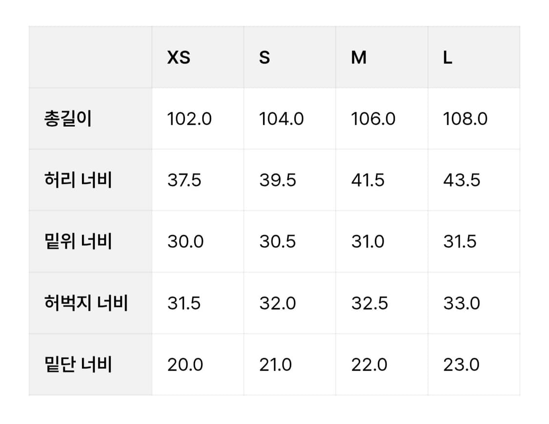 유스 스트레이트 데님 팬츠 L 상품이미지2