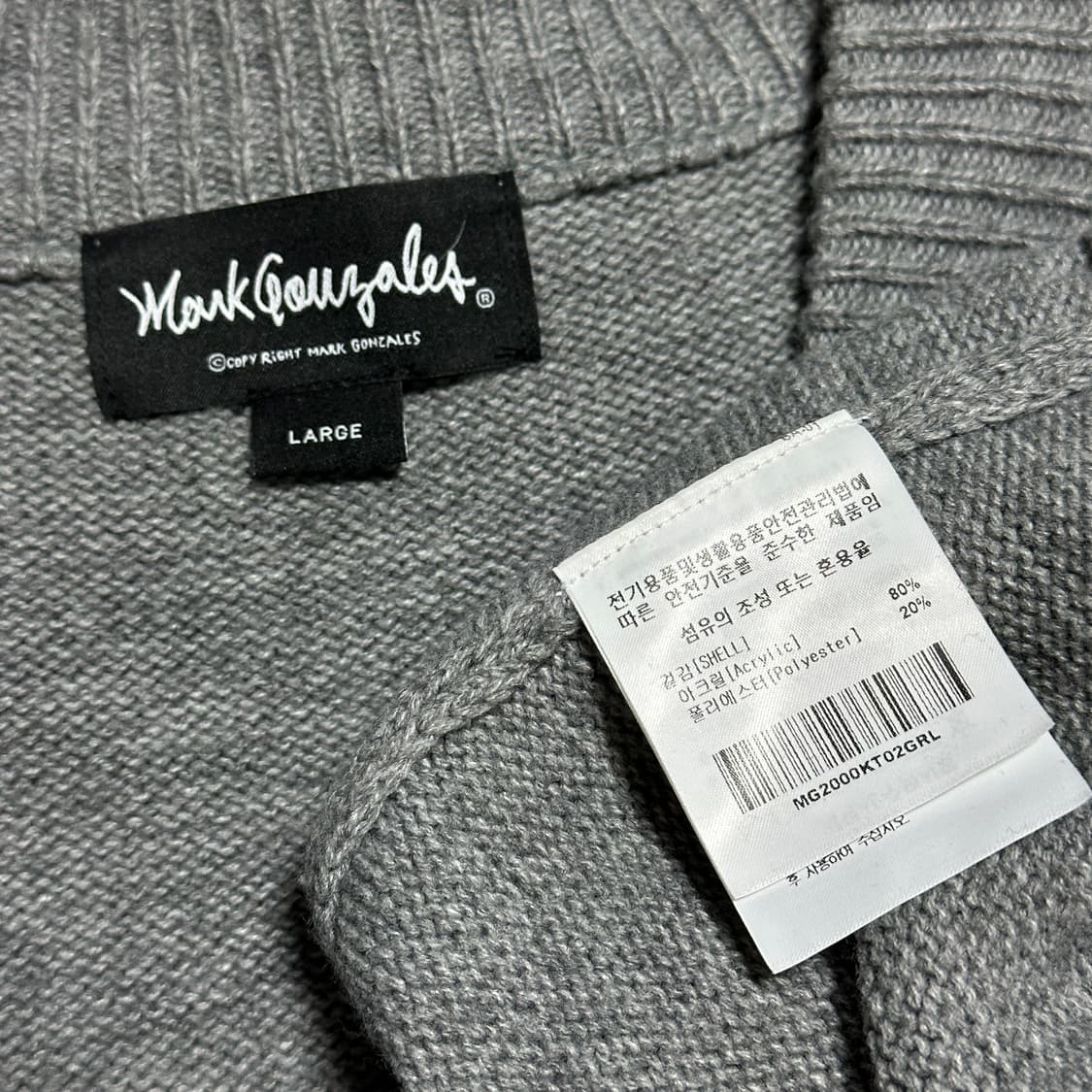 마크 곤잘레스 브이넥 가디건 상품이미지6