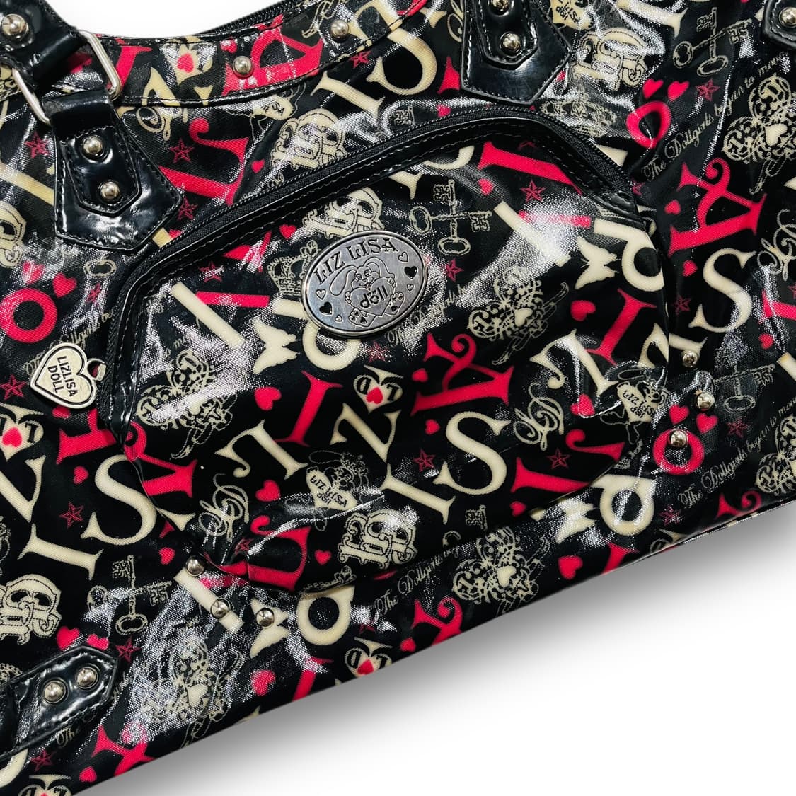 리즈 리사 돌 러블리 아트 글로시 보스턴 다용도 크로스백 상품이미지4