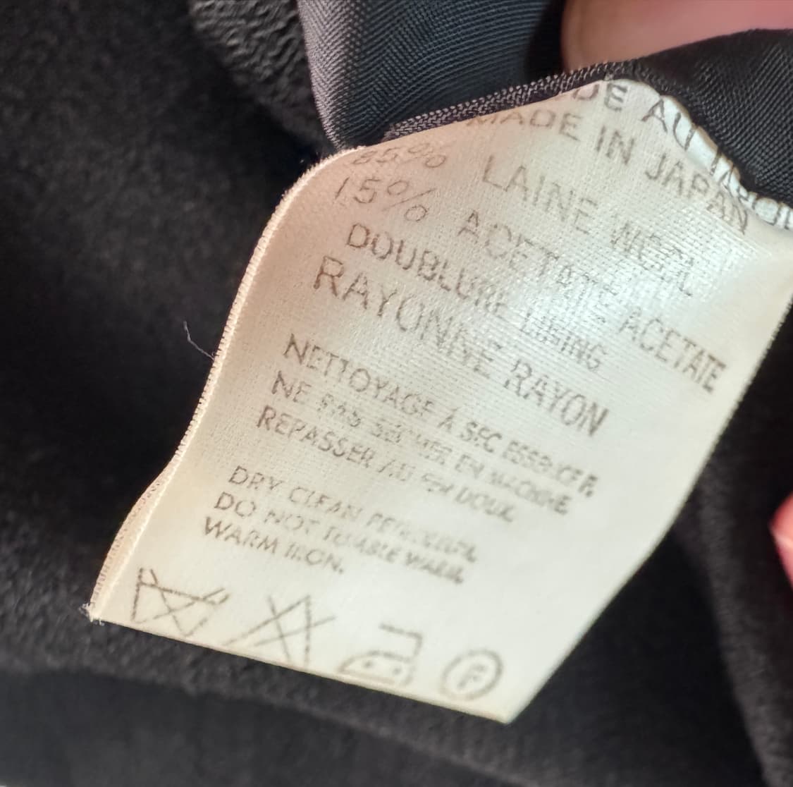 Y’s 요지야마모토 자켓  상품이미지6