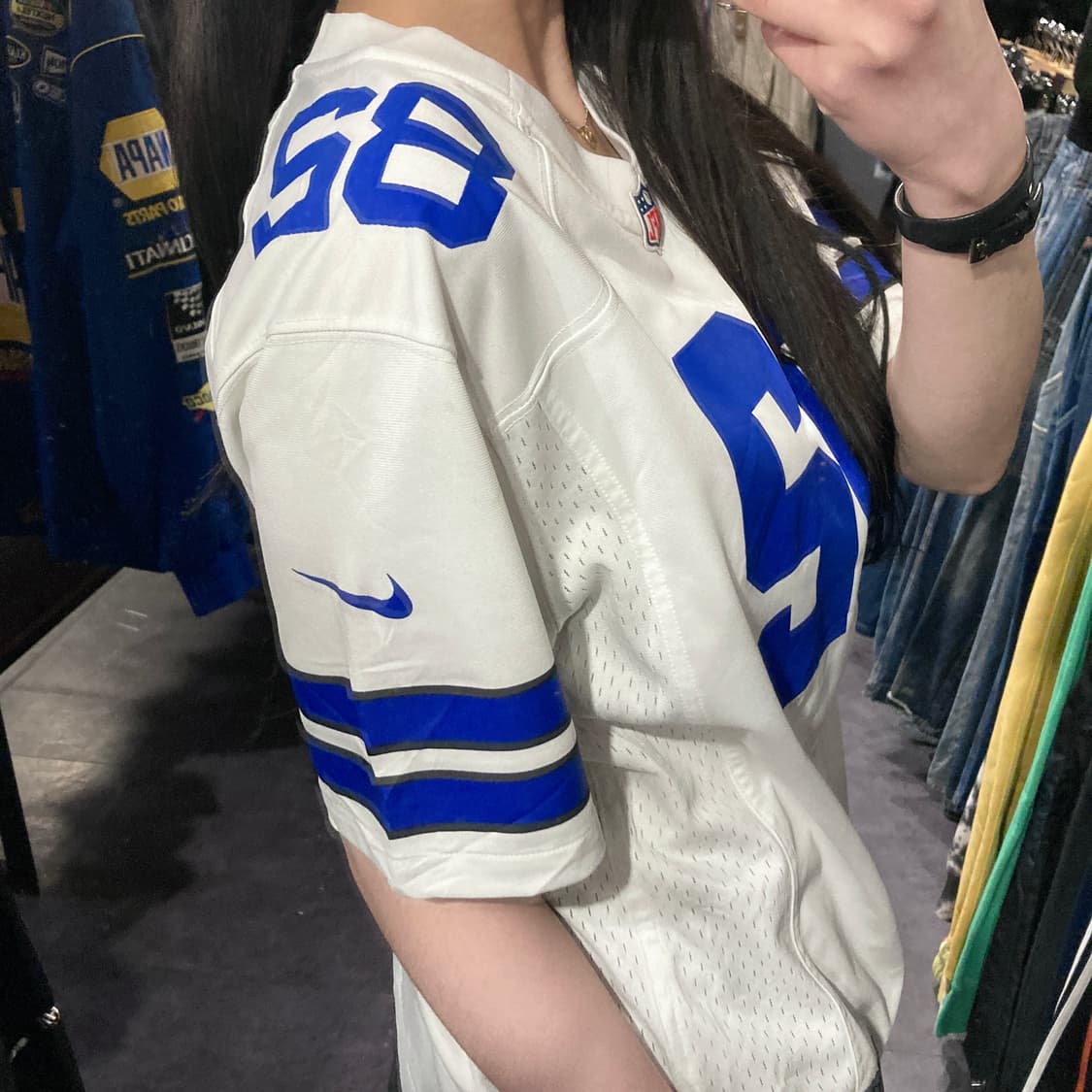 [IM] NFL x NIKE 제이슨 위튼 NO.82 화이트 반팔 져지 상품이미지5