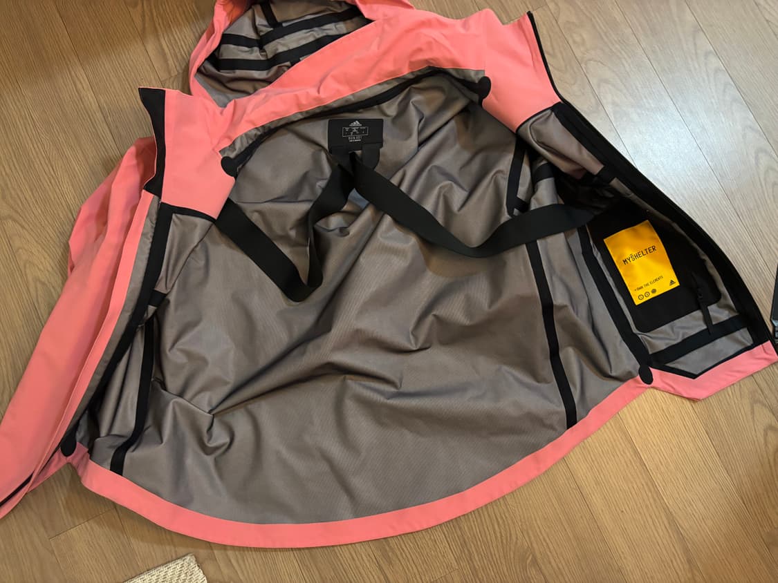 상태최상 아디다스 레인레디 마이쉘터 웨더코트자켓 여m 상품이미지4