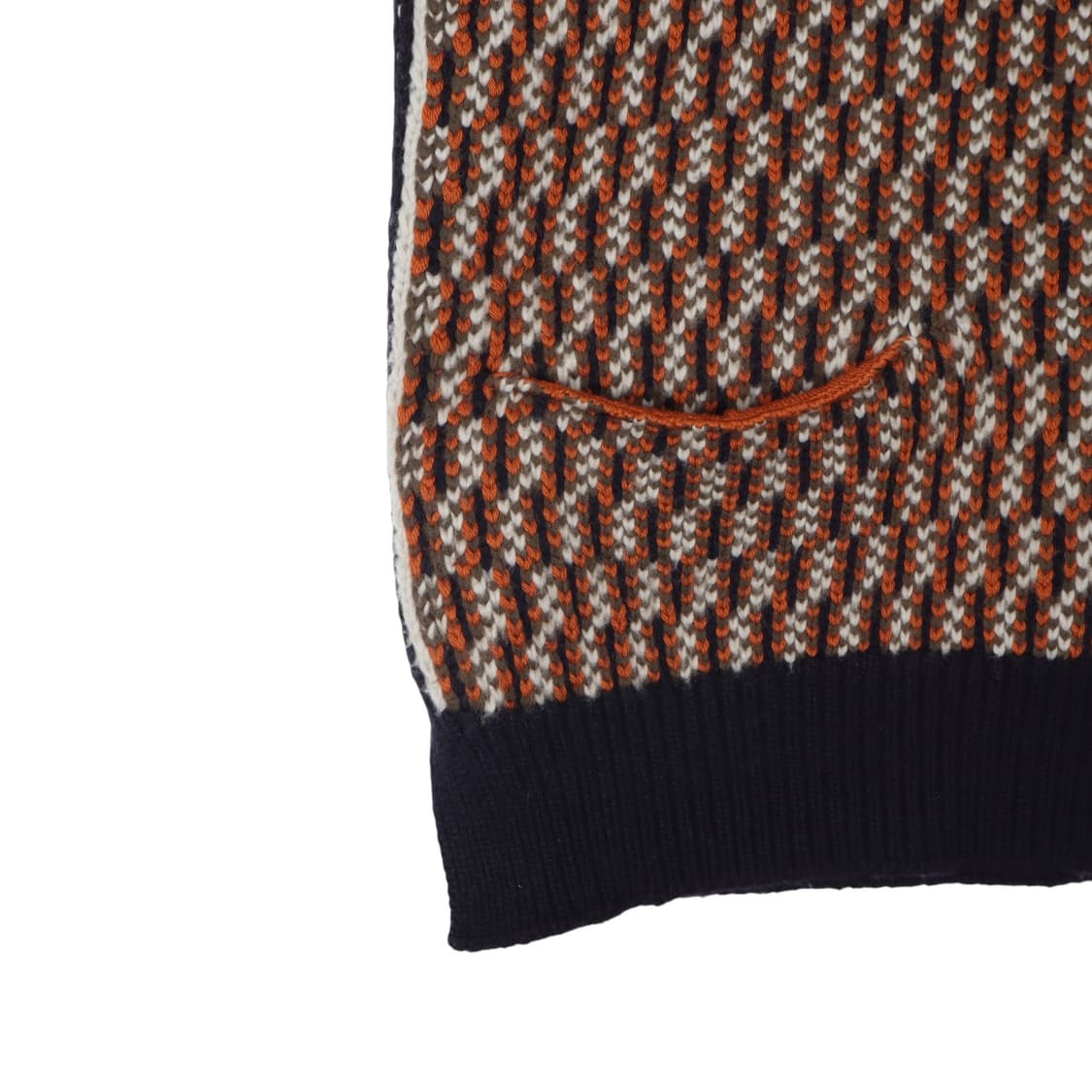 메종키츠네 울 케이블 니트 베스트 상품이미지4