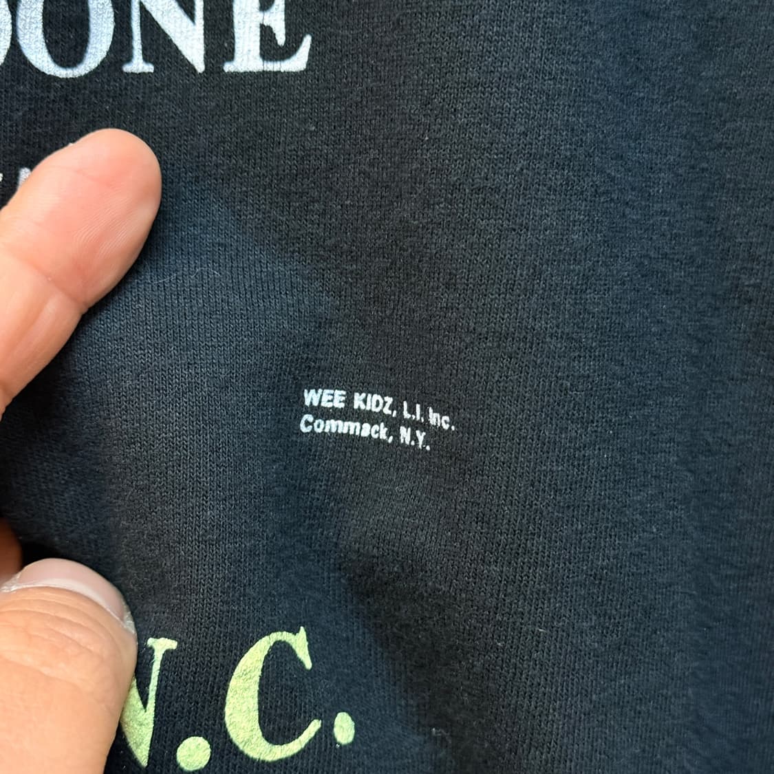 90S 미국빈티지 빈티지 티셔츠 싱글스티치 메세지 M L 상품이미지3