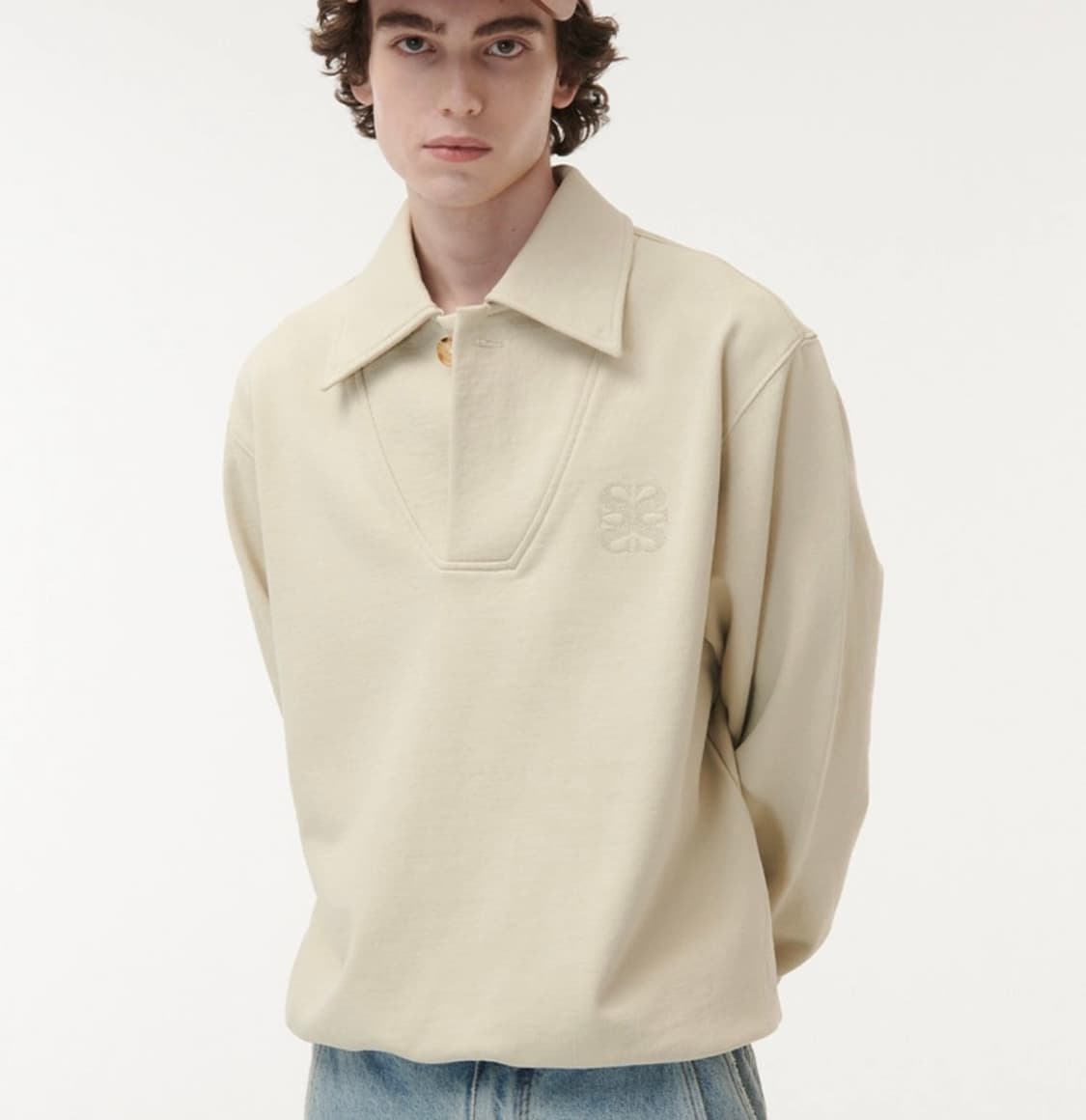 세터 포시즌 아를 풀오버 스웨트셔츠 세이지베이지 상품이미지2