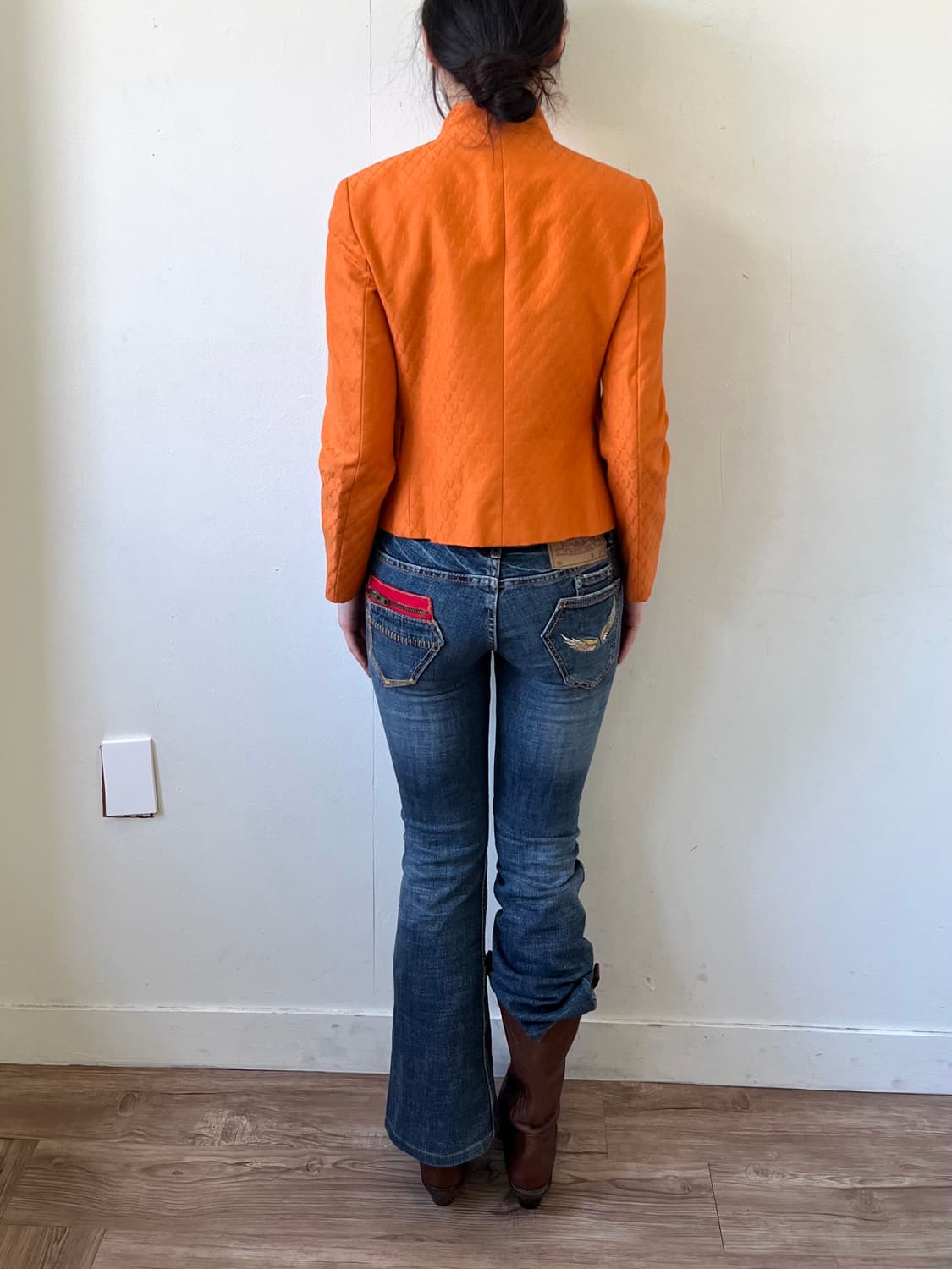 00‘s VALENTINO 자카드 자켓 상품이미지10