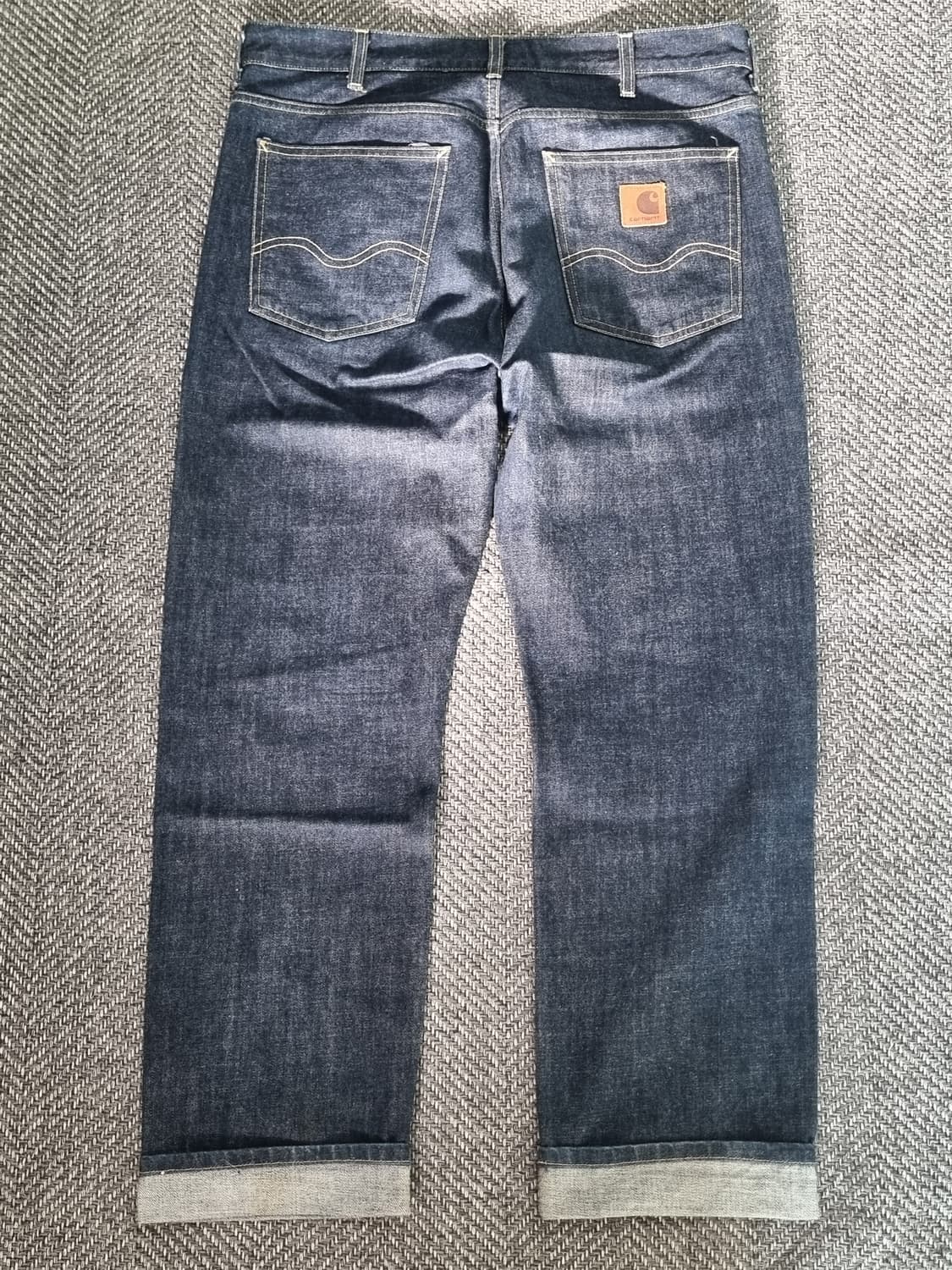 Carhartt — 데님팬츠 (Raw Denim) 상품이미지3