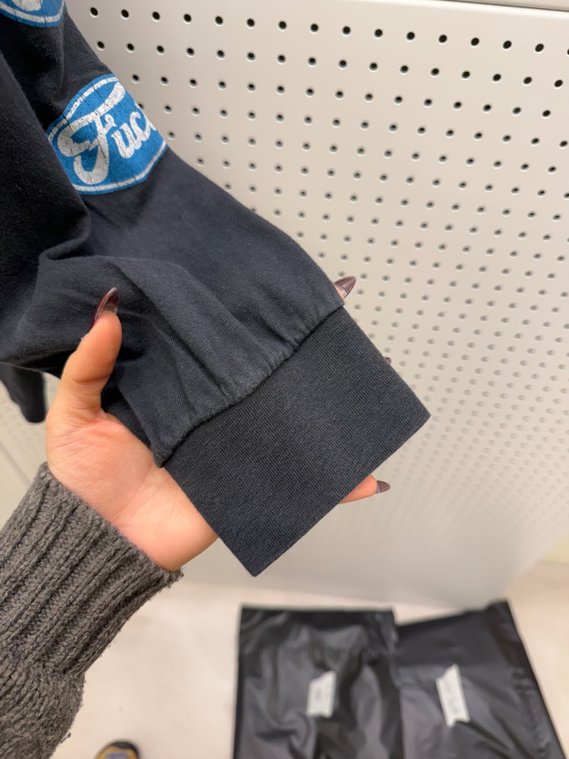 레이지 어게인스트 더 머신 × 퍼크트 협업 빈티지 롱슬리브 티셔츠 U12 상품이미지4