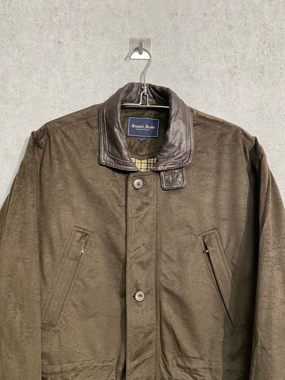 [L] Standard Member 재팬 브라운 사파리 자켓 상품이미지2