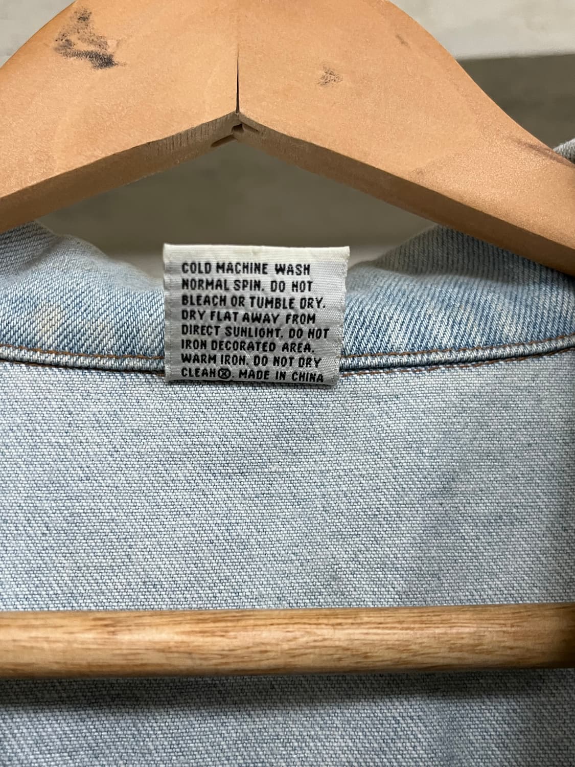 90s HARD ROCK CAFE DENIM JACKET 상품이미지8