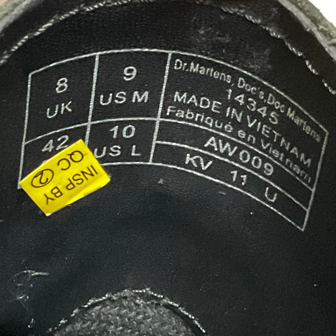 닥터마틴 1461 모노 270 상품이미지9