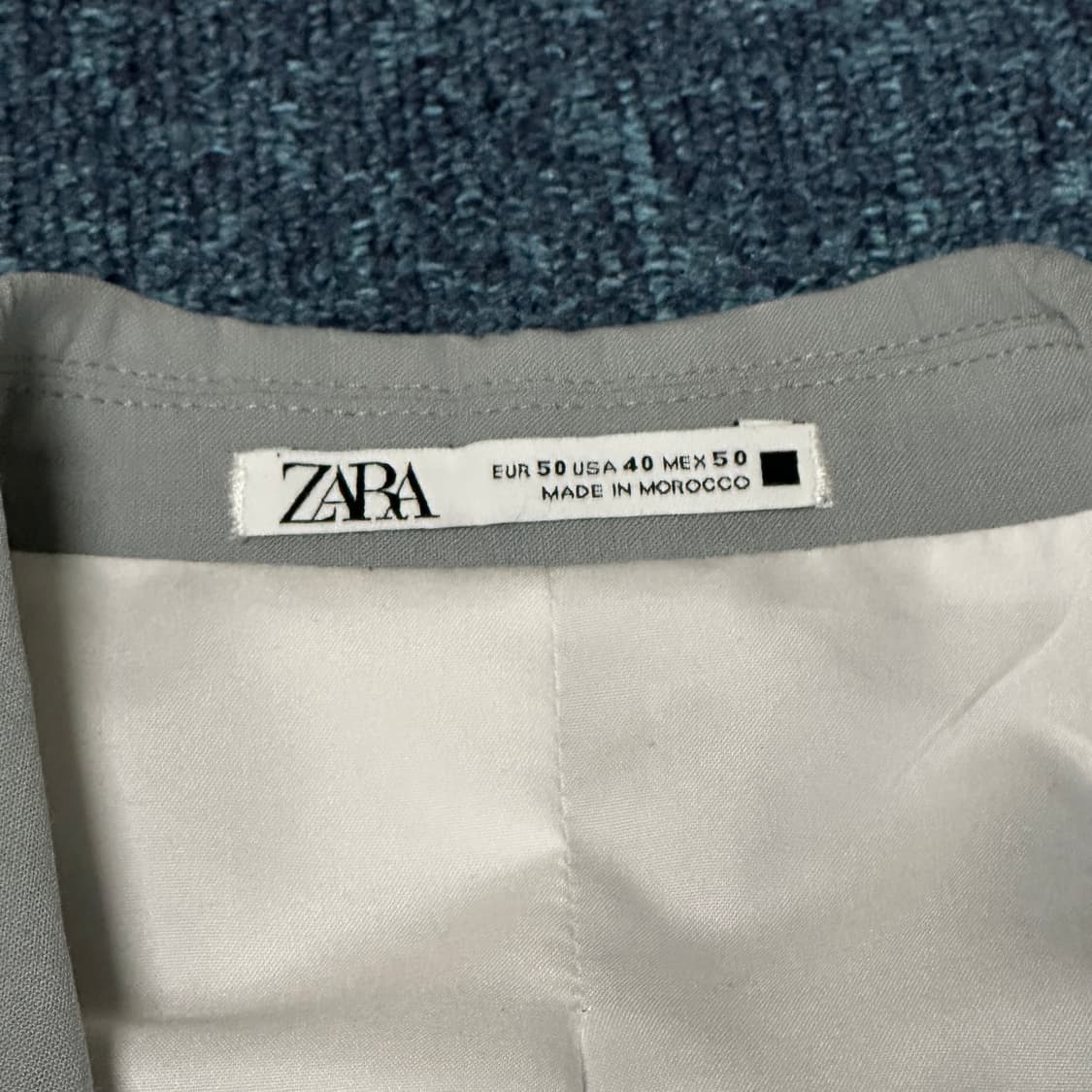 ZARA 자라 정장 세트 올리브, 스카이블루  상품이미지8
