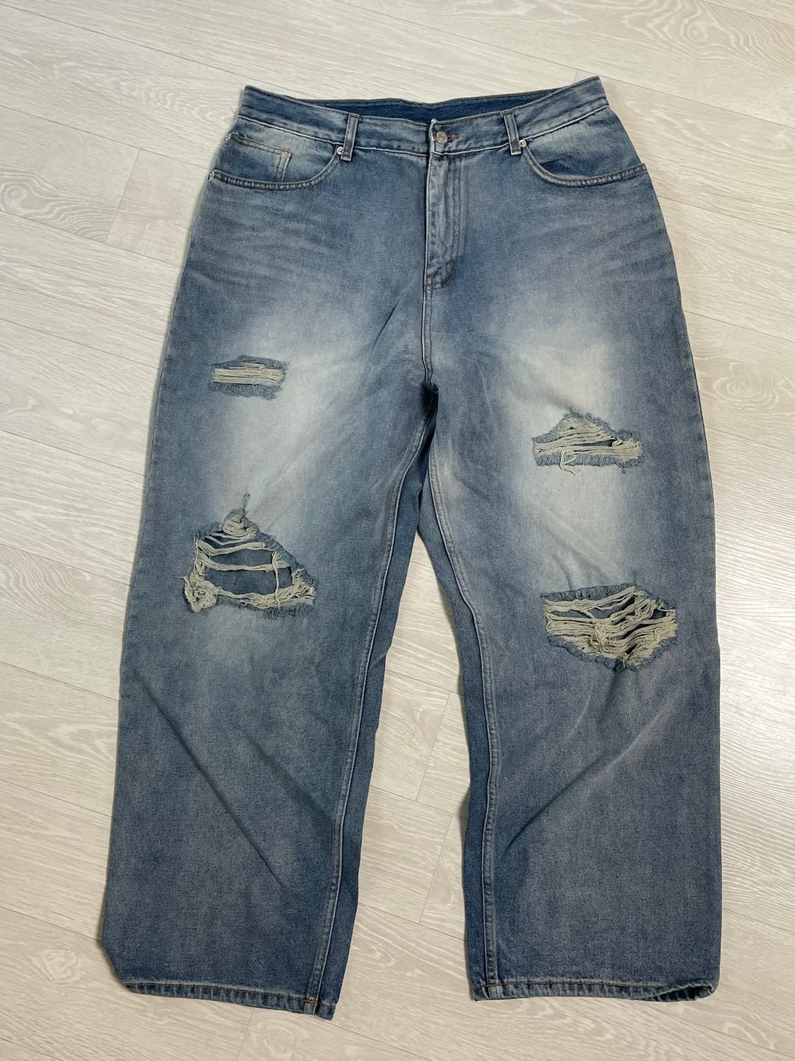 [XL] 위캔더스 디스트로이드 데님 상품이미지1