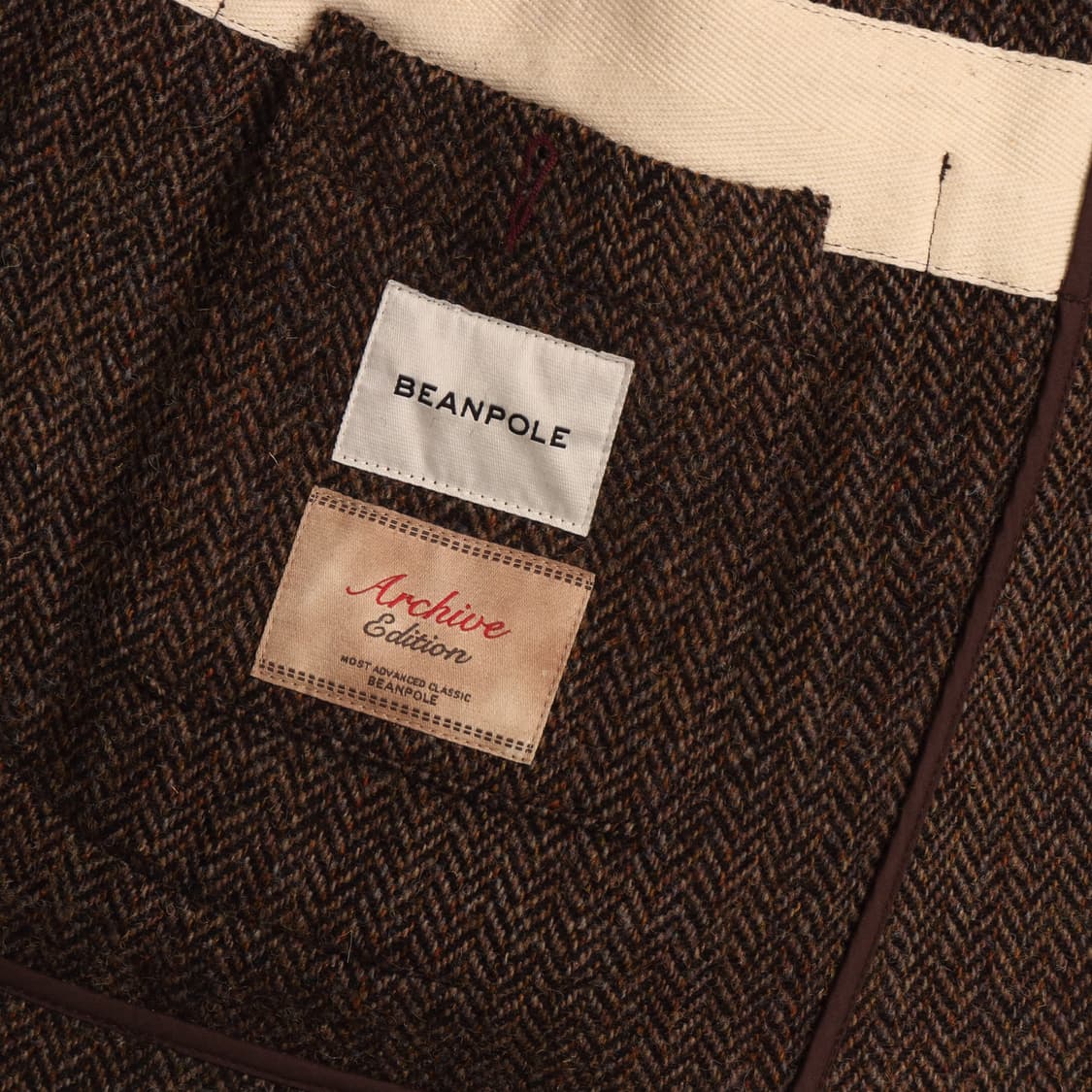 해리스트위드 빈폴아카이브 울 블레이저 A1344 상품이미지5