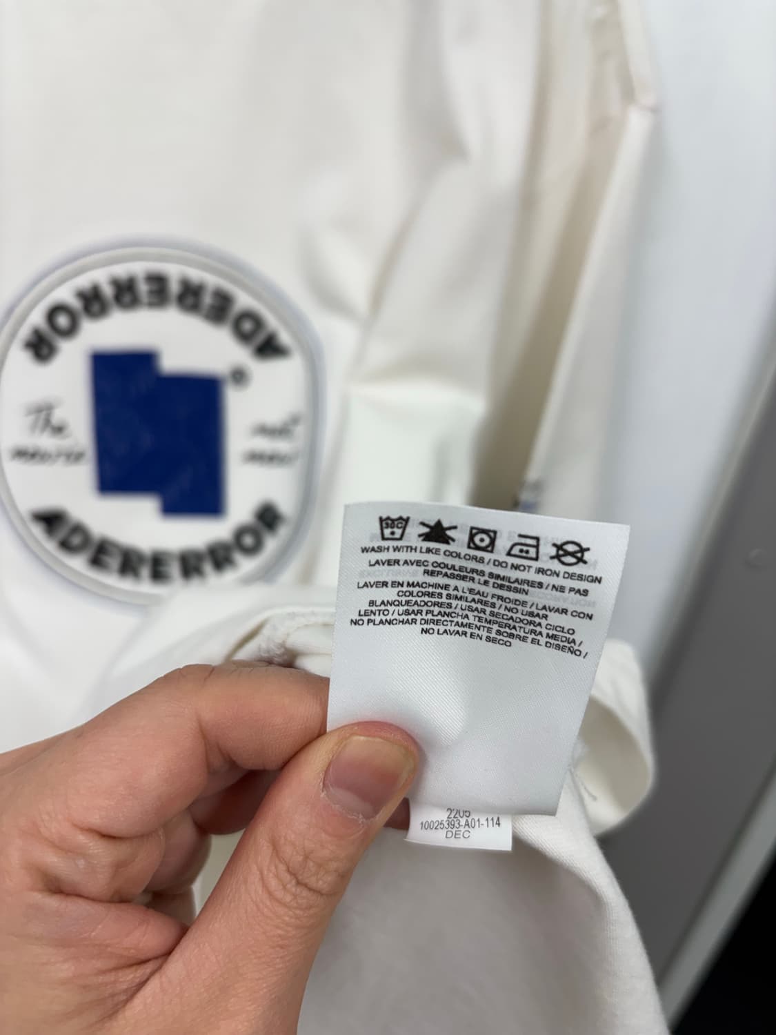 컨버스x아더에러 셰입스 반팔티 상품이미지10