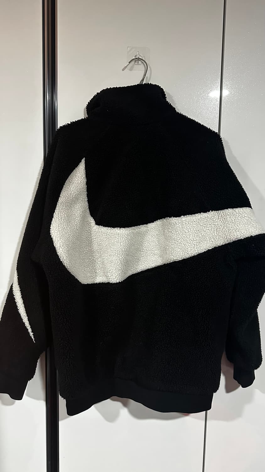 나이키 스우시 리버시블 플리스 자켓 블랙 M 상품이미지2