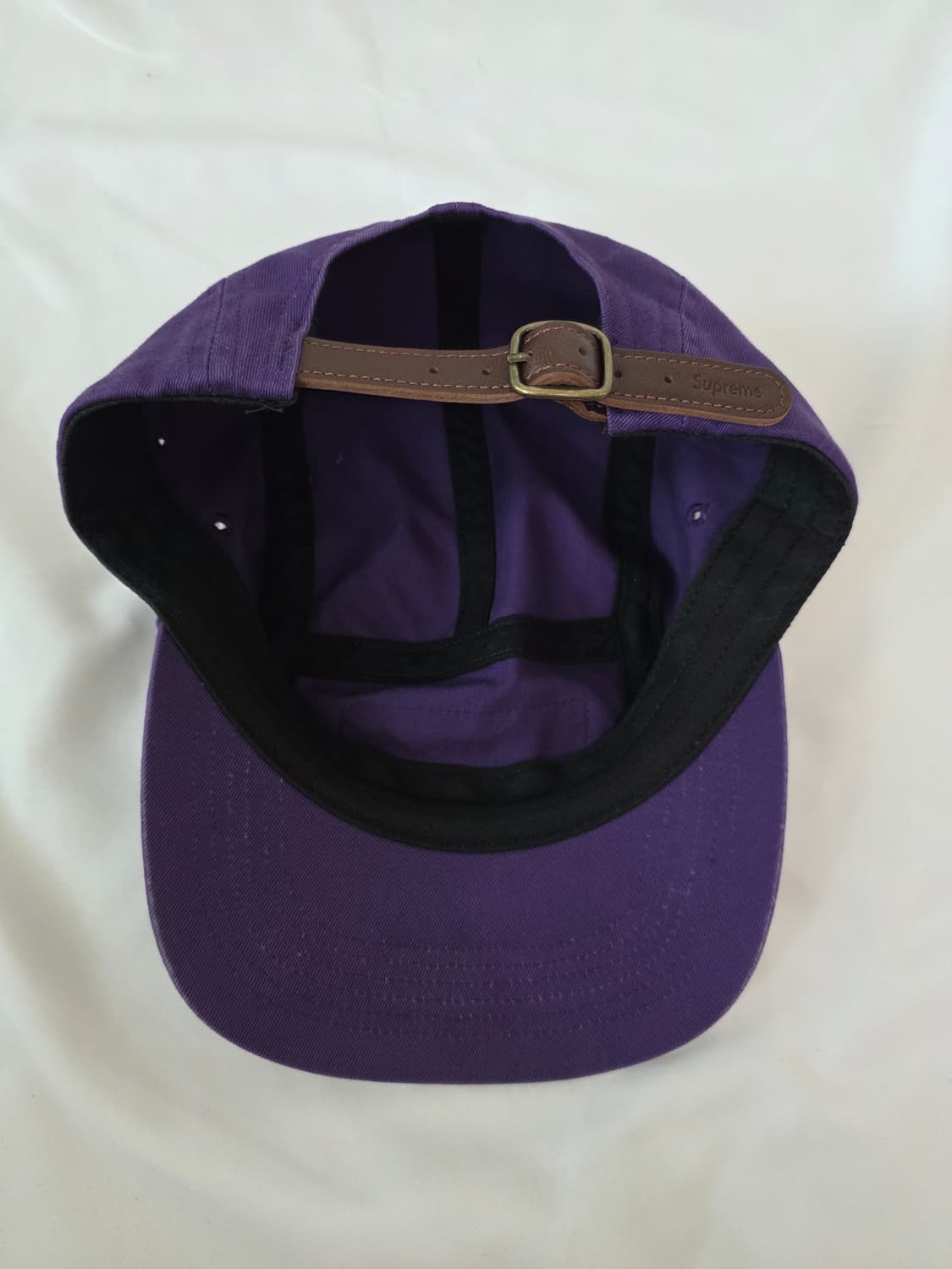 슈프림 워시드 치노 트윌 캠프캡 퍼플 상품이미지3