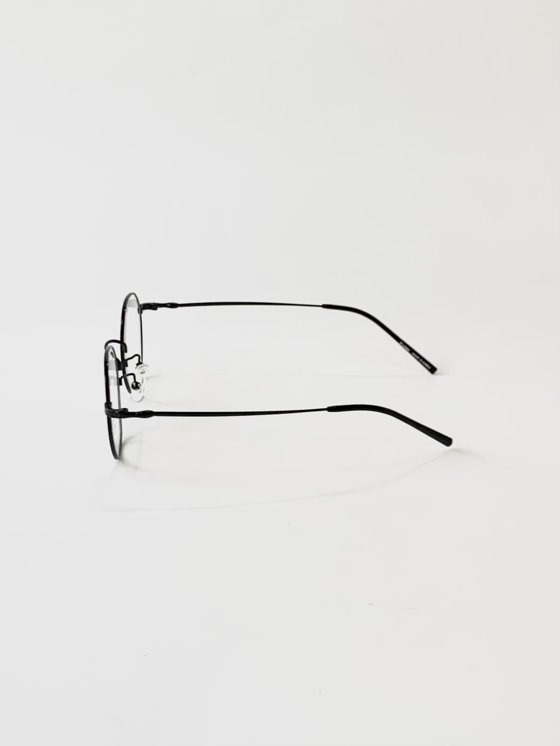 [픽키-659] 자체제작 B-TITAN 블랙 경량 메탈 안경테  상품이미지5