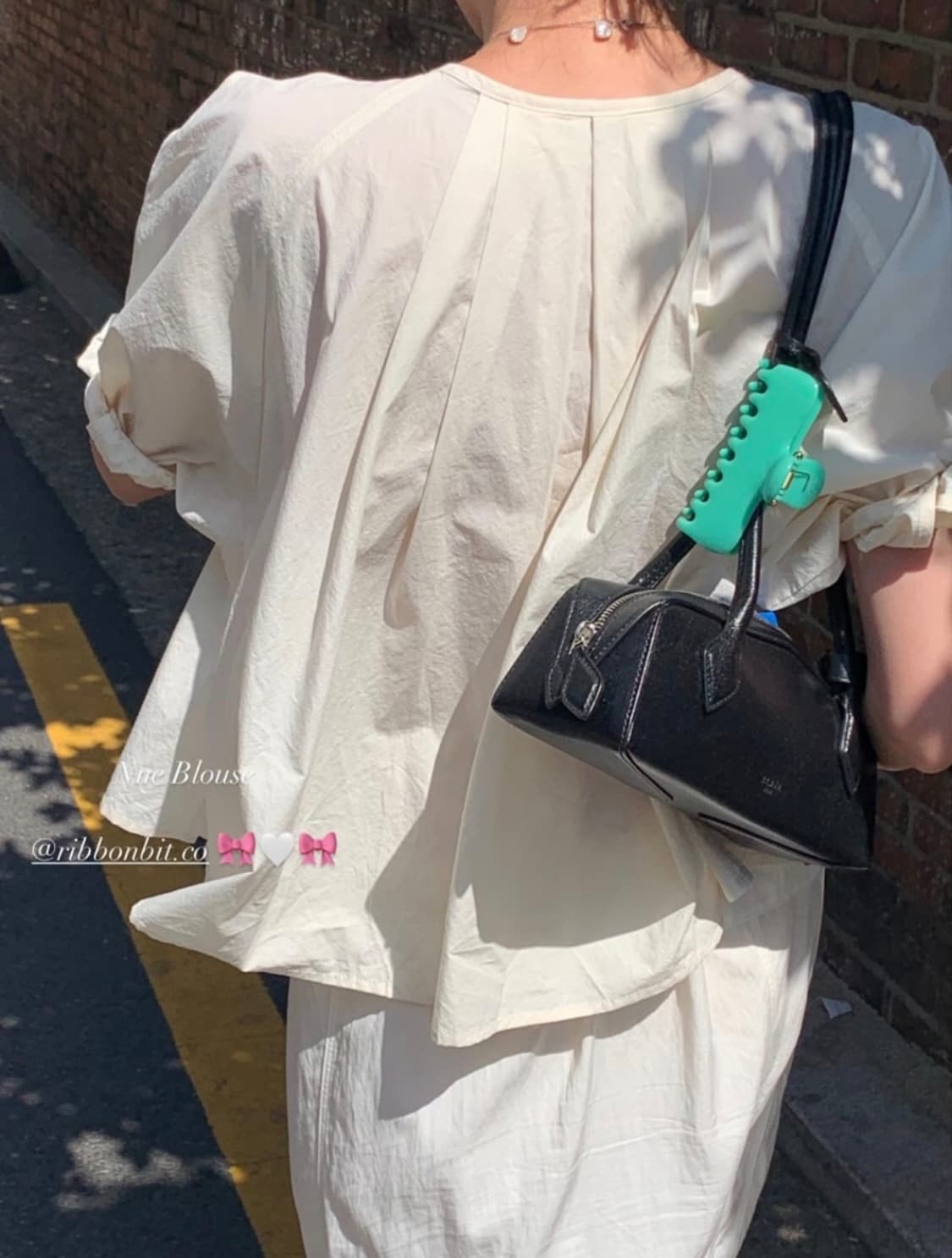 리본빛 nue 블라우스  상품이미지6
