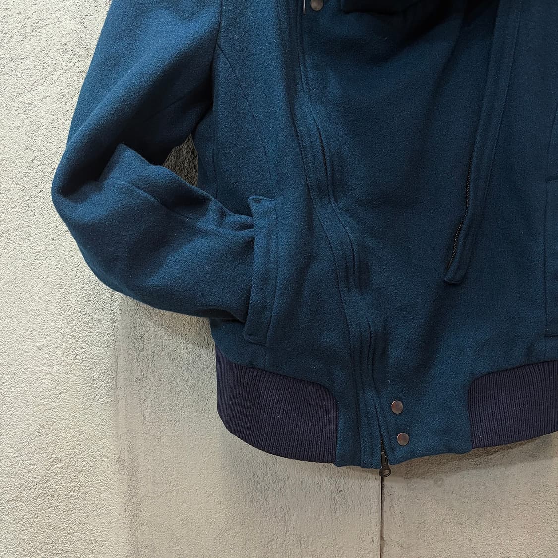 THE. TWELVE 울 바이커 자켓 (M) 상품이미지2